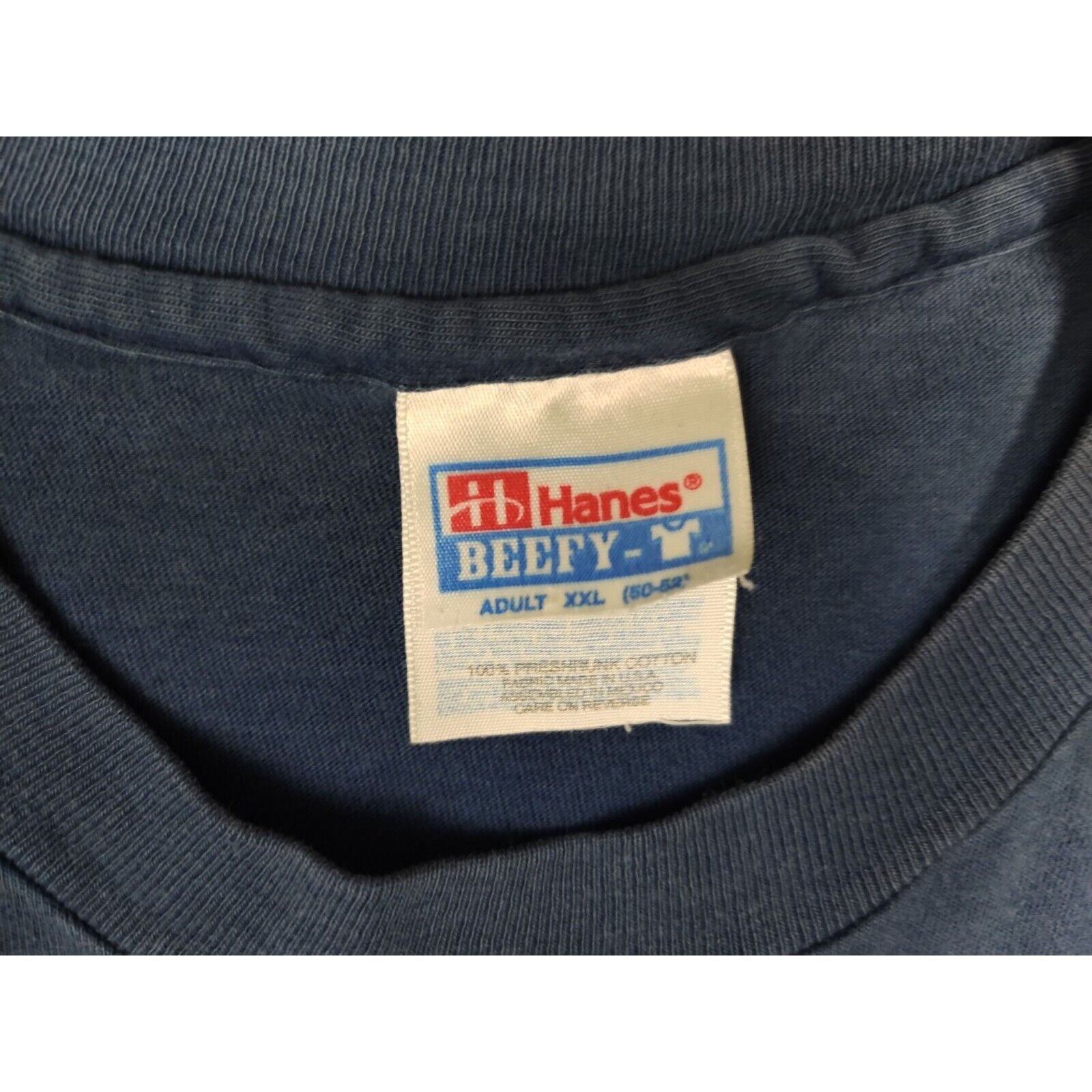 Jerzees VINTAGE Courier Shirt Adult Mens Western Messenger Size US XXL / EU 58 / 5 - 5 Thumbnail