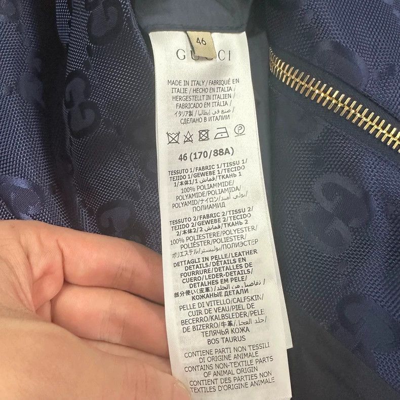 Gucci Gucci FW22Logo Jaccard Hooded Jacket 2502-Nextarrow Size US M / EU 48-50 / 2 - 6 Thumbnail