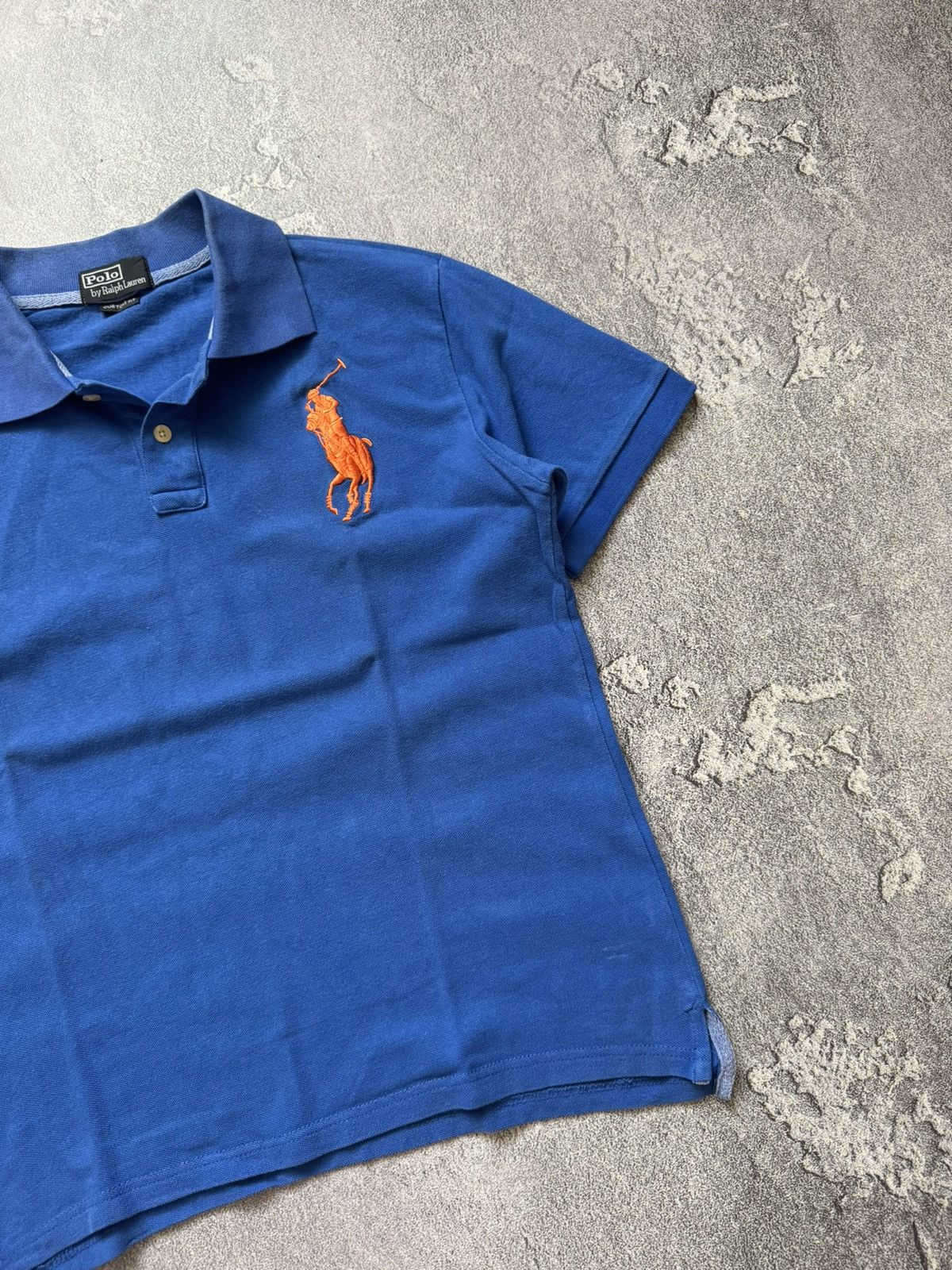 Polo Ralph Lauren × Vintage Polo Ralph Lauren XS blue polo tee T-shirt rugby Size US S / EU 44-46 / 1 - 6 Thumbnail