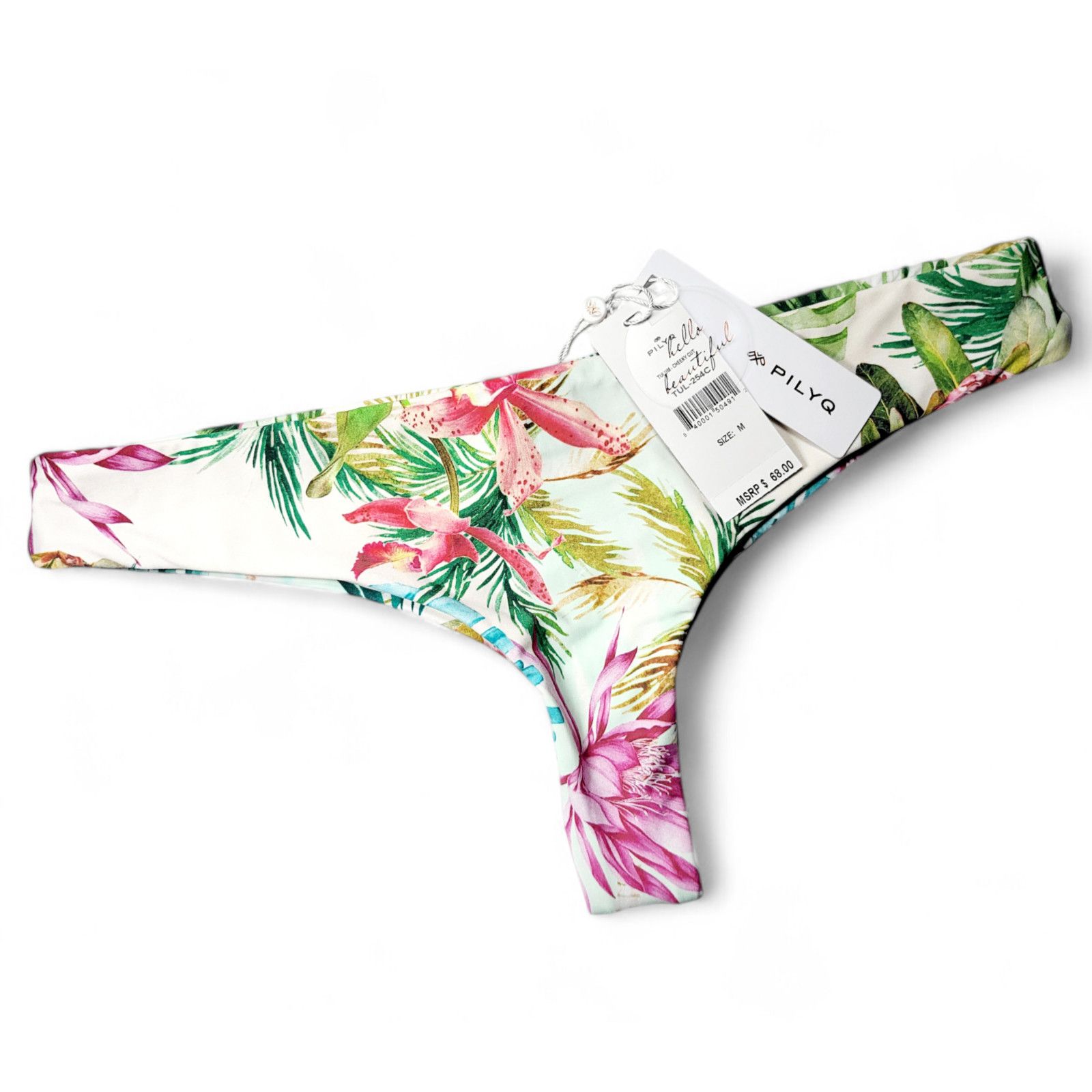 Other NWT PQ SWIM Tulum Cheeky Reversible Tropical Bikini Bottoms Size S / US 4 / IT 40 - 9 Thumbnail