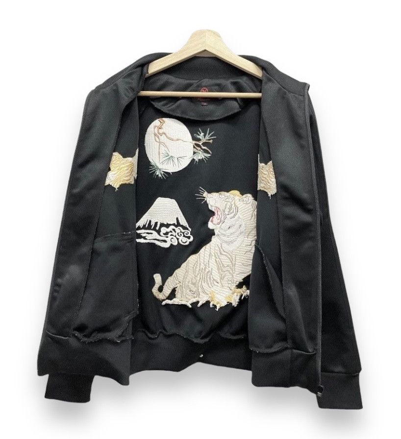 Japanese Brand CROPPEDHEADS Sukajan Tiger & Mount Fuji Embroidery Size US S / EU 44-46 / 1 - 5 Thumbnail