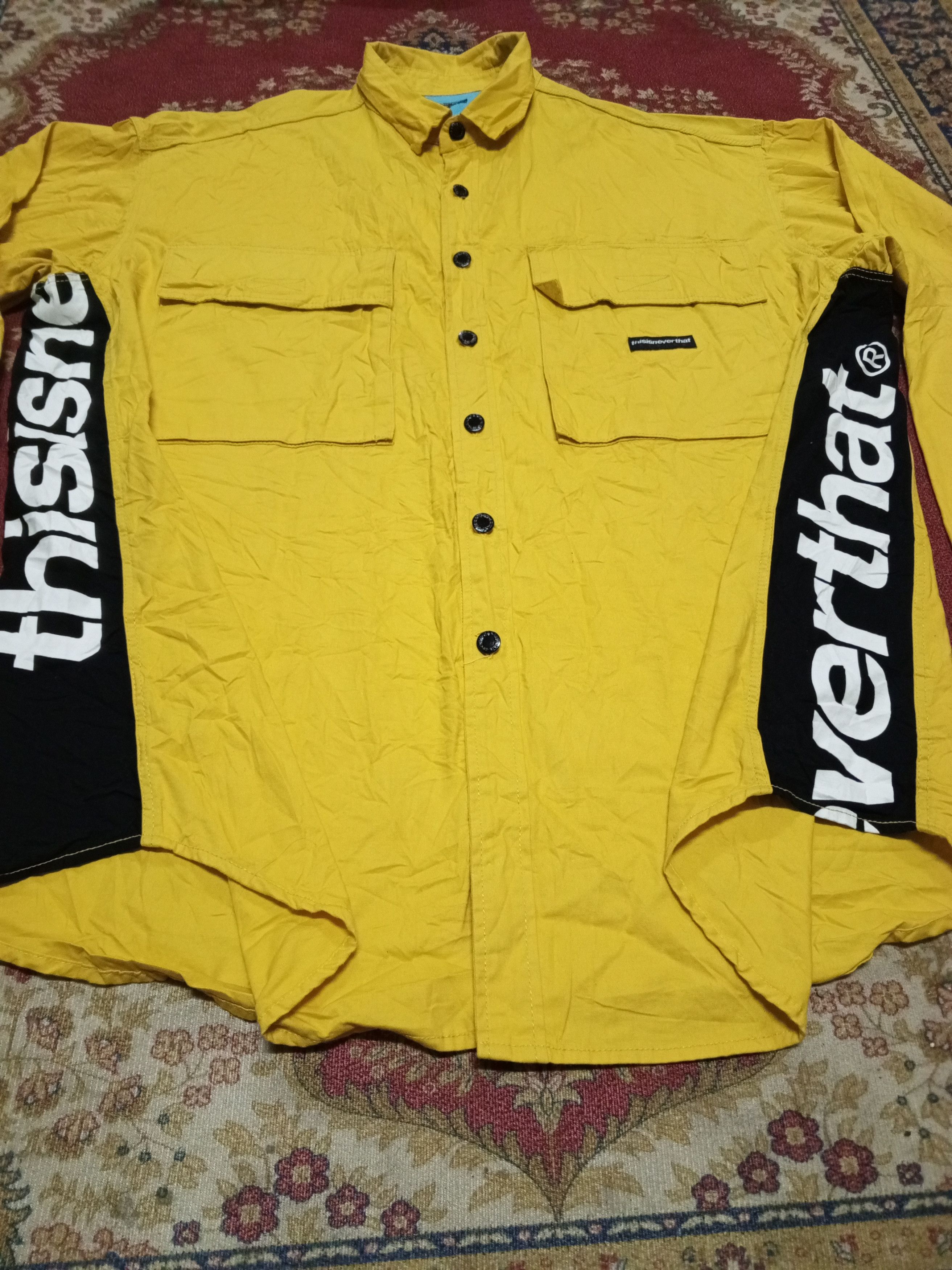 thisisneverthat Thisisneverthat yellow 🟡 rare item XXL Size US XXL / EU 58 / 5 - 5 Thumbnail