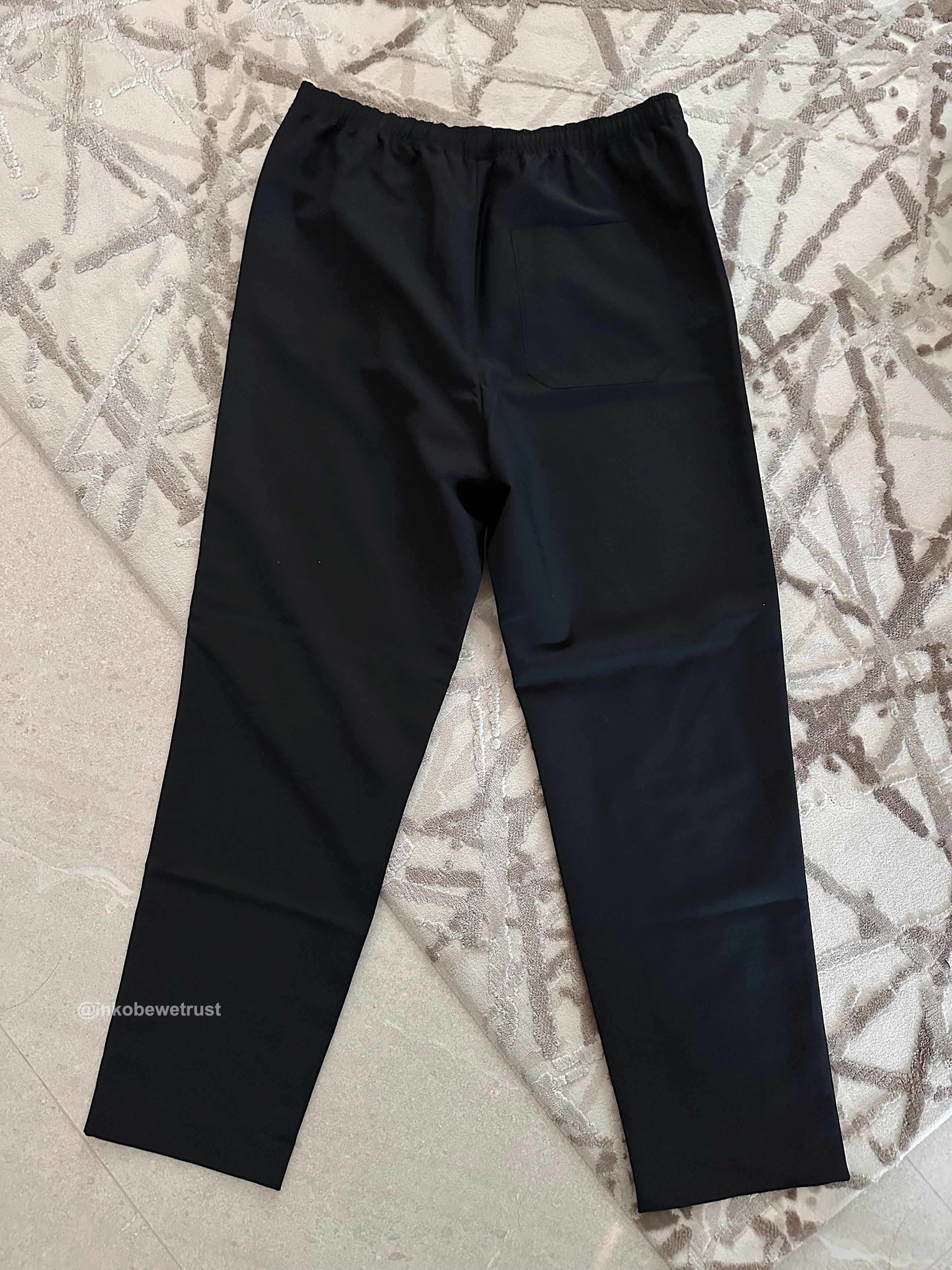 Acne Studios Loose Fit Suit Trousers In Black Size US 32 / EU 48 - 3 Thumbnail