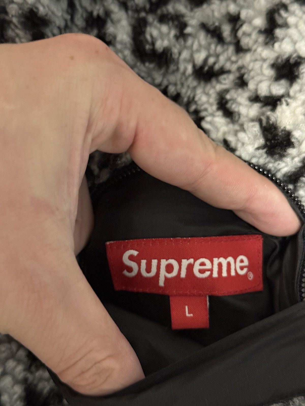 Supreme Supreme White leopard fleece reversible Jacket Size US L / EU 52-54 / 3 - 3 Thumbnail