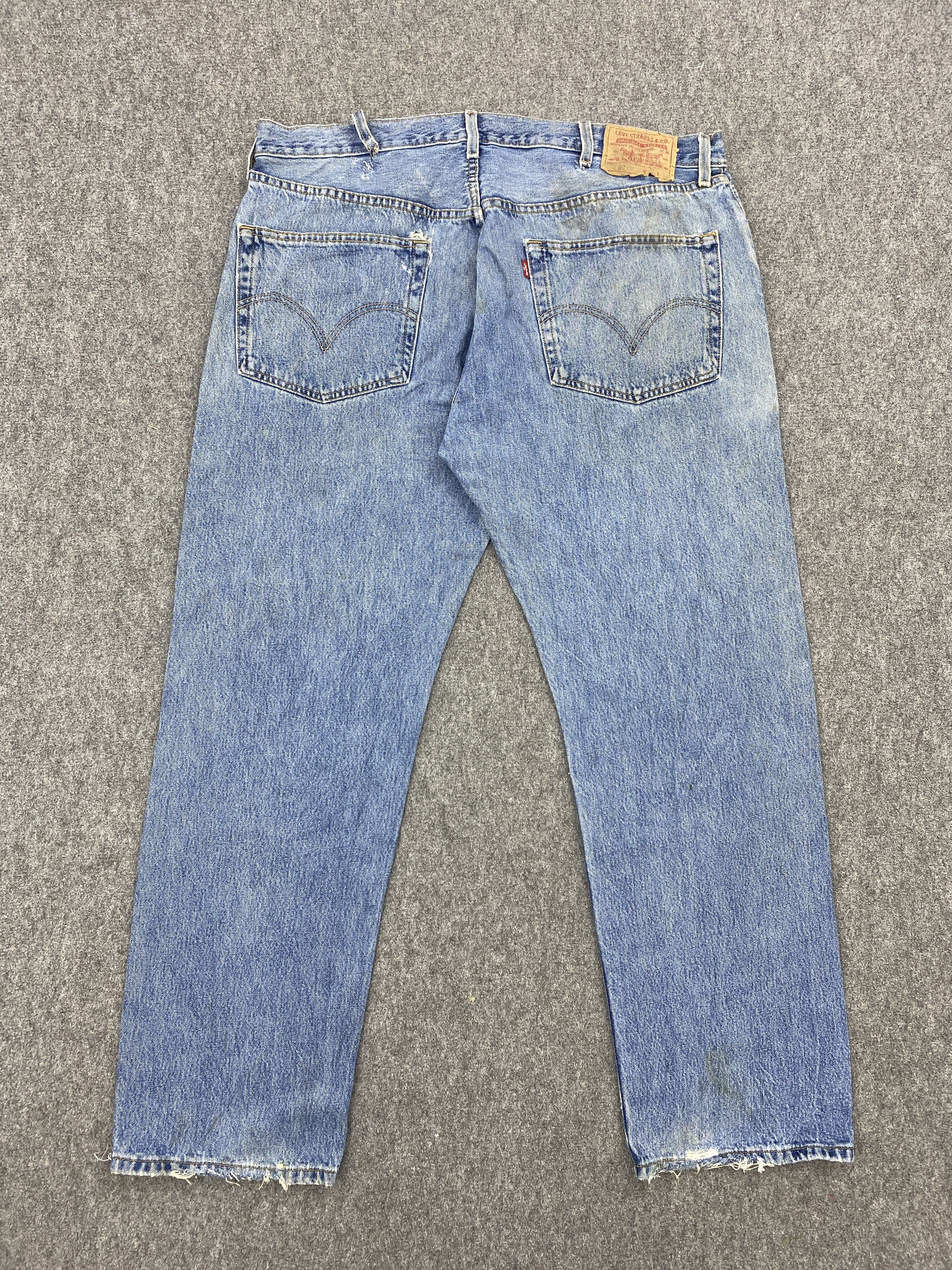 Levi's Vintage Levis 501 Lightwash Jeans DP2661 Size US 38 / EU 54 - 3 Thumbnail