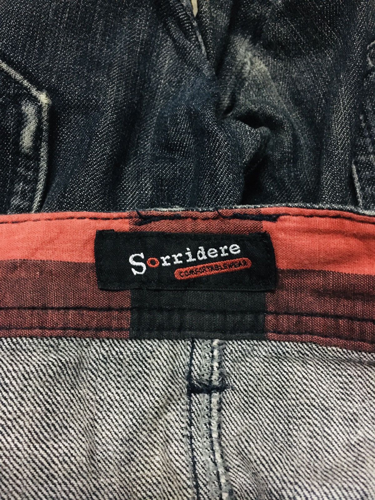 If Six Was Nine × Japanese Brand × Le Grande Bleu (L.G.B.) Sorridere Punk Gothic Distressed Jeans (15) Size US 31 - 8 Thumbnail