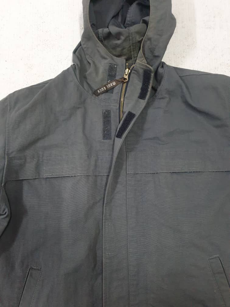 Japanese Brand Maul Ruck faded black harajuku Hoodie Jacket Size US L / EU 52-54 / 3 - 5 Thumbnail