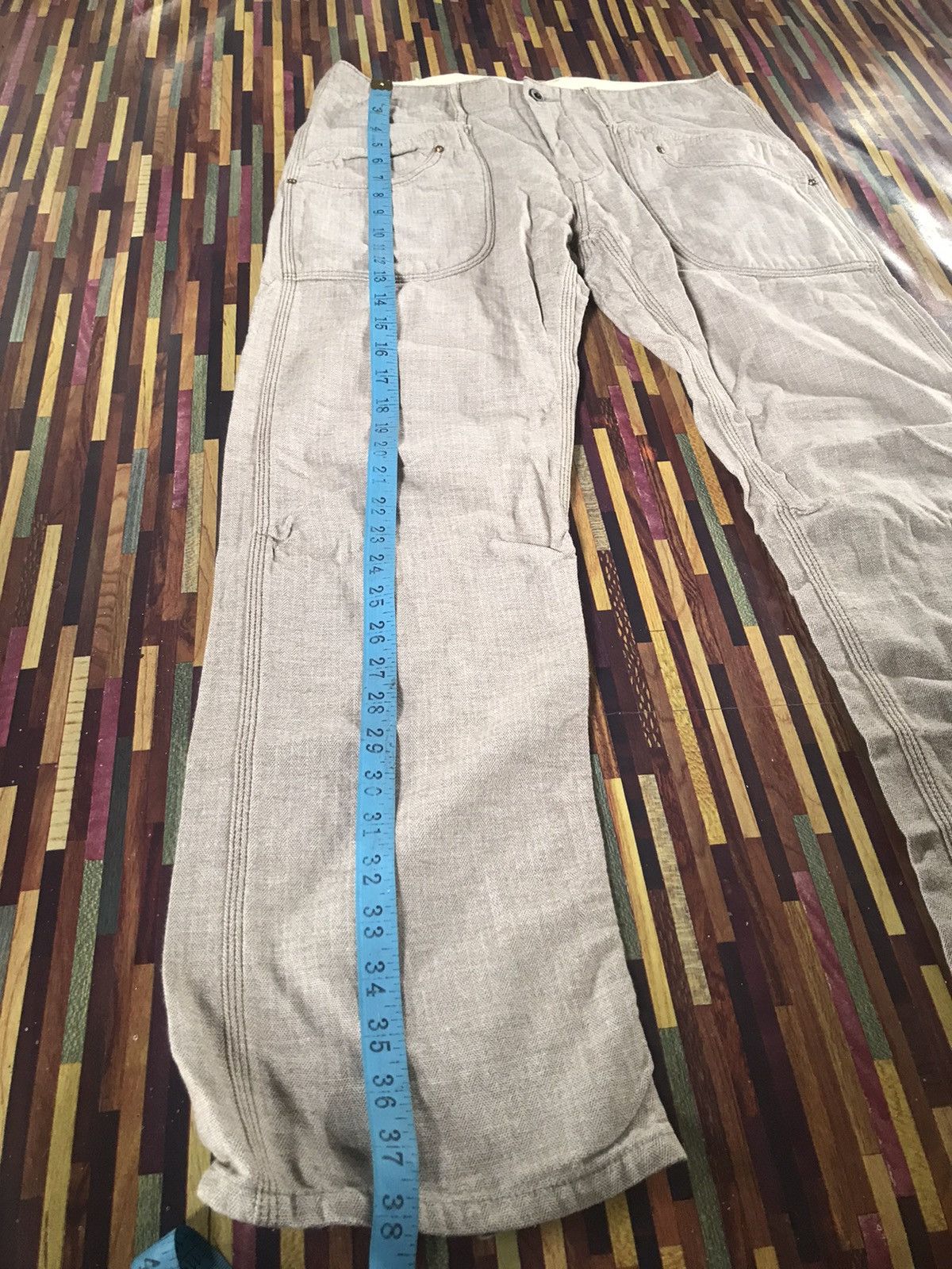 Blue Blue Japan × Vintage VTG BLUE WAY PANTS Size US 32 / EU 48 - 5 Thumbnail