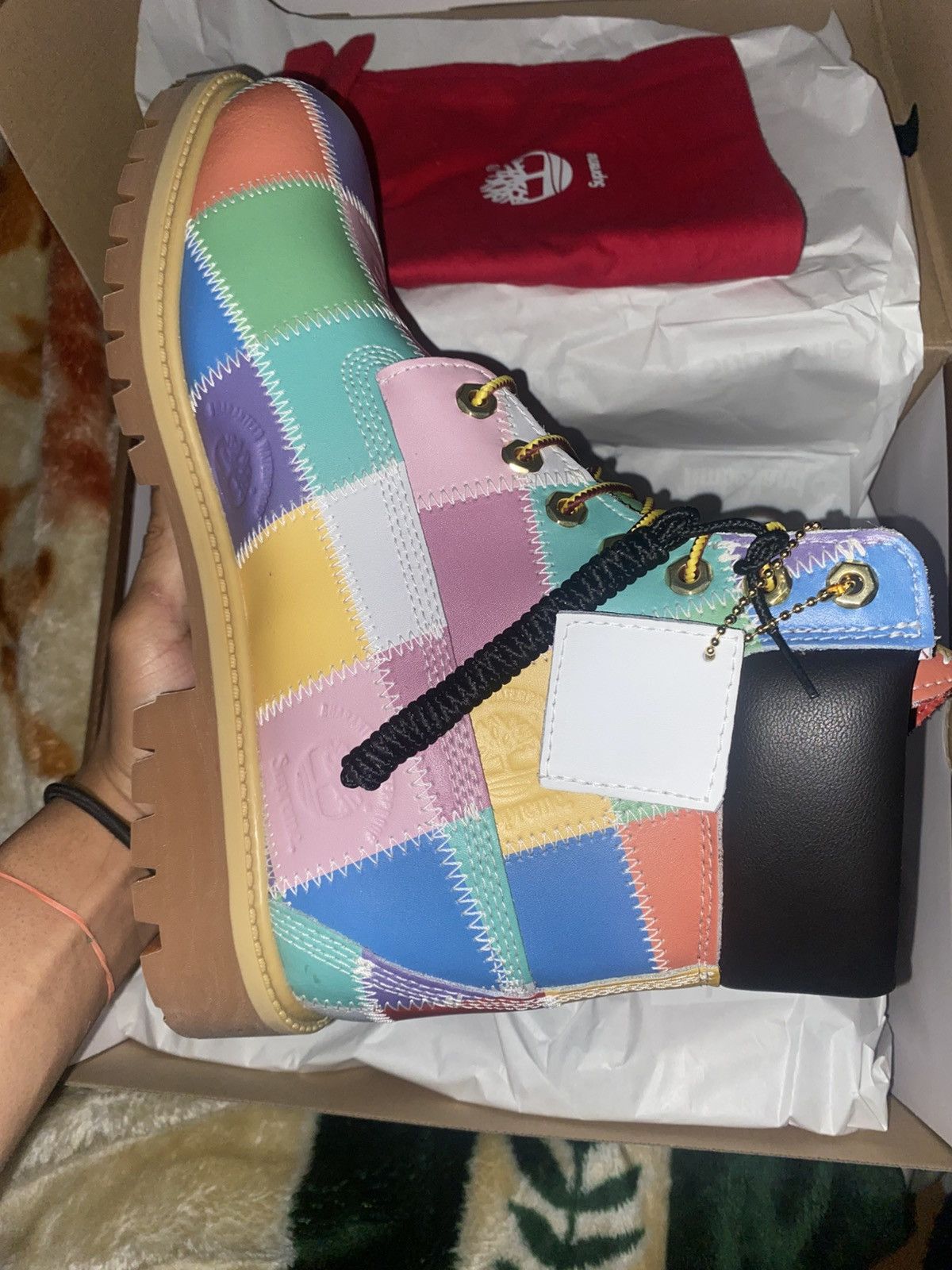 Supreme × Timberland Supreme Timberland patchwork Size US 10 / EU 43 - 1 Thumbnail