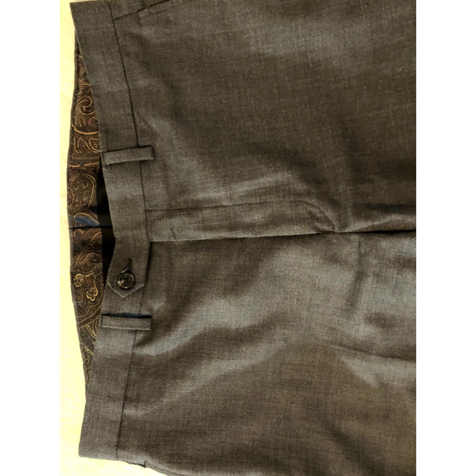 Polo Ralph Lauren Polo Ralph Lauren Dress Pants 34x32 Gray Men Slim Regular Chino Trousers Style: Dress Pants Mens Size US S / EU 44-46 / 1 - 4 Thumbnail