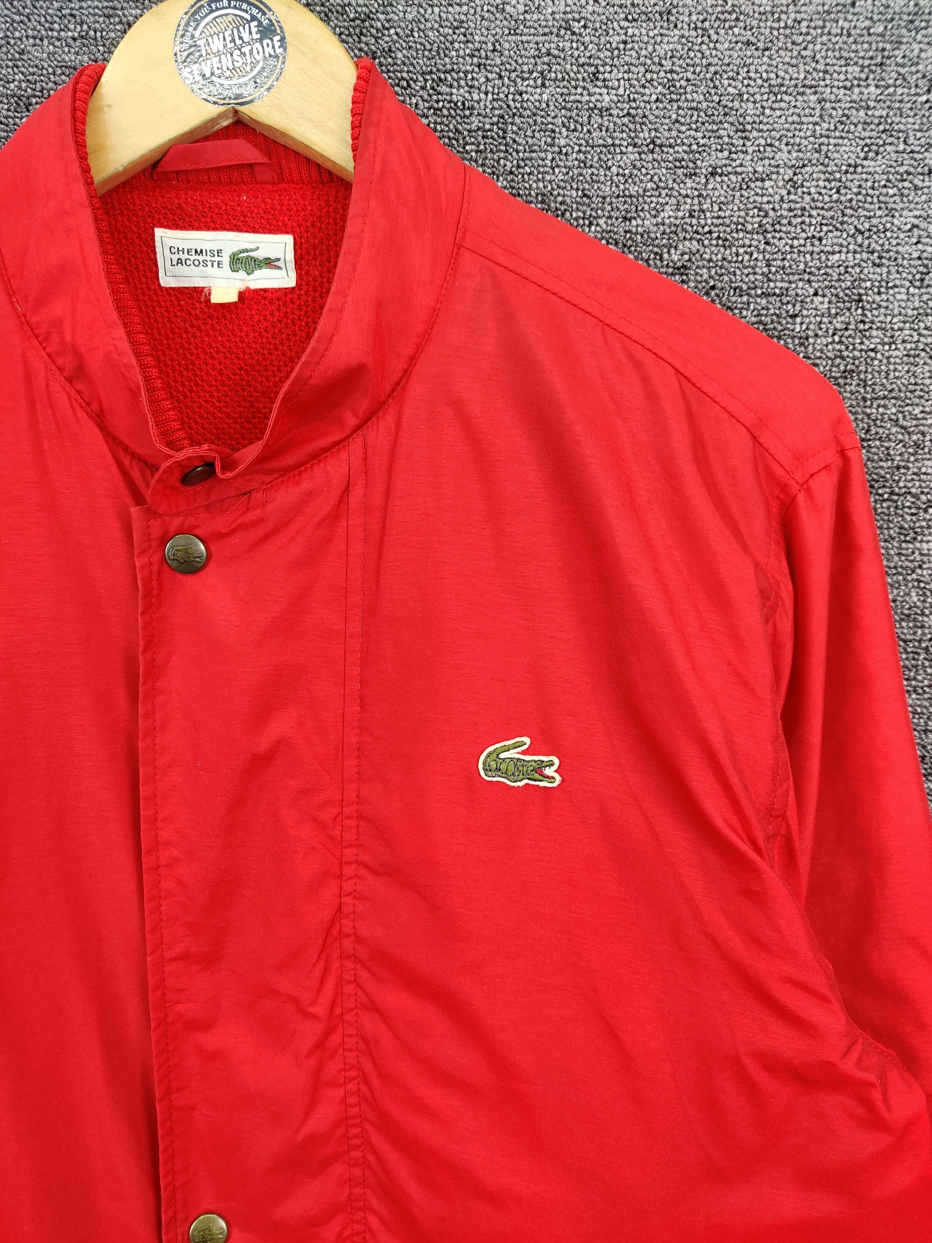 Lacoste Vintage Lacoste Zipper Bomber Jacket Size US M / EU 48-50 / 2 - 7 Thumbnail