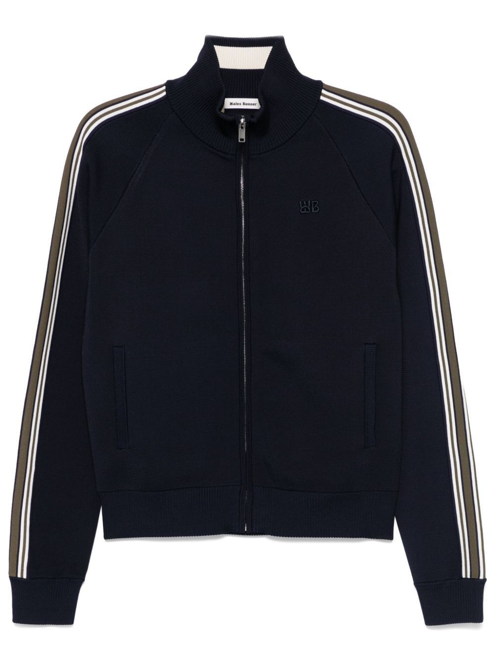 o1mle0825 Unisex Tide Track Jacket in Navy