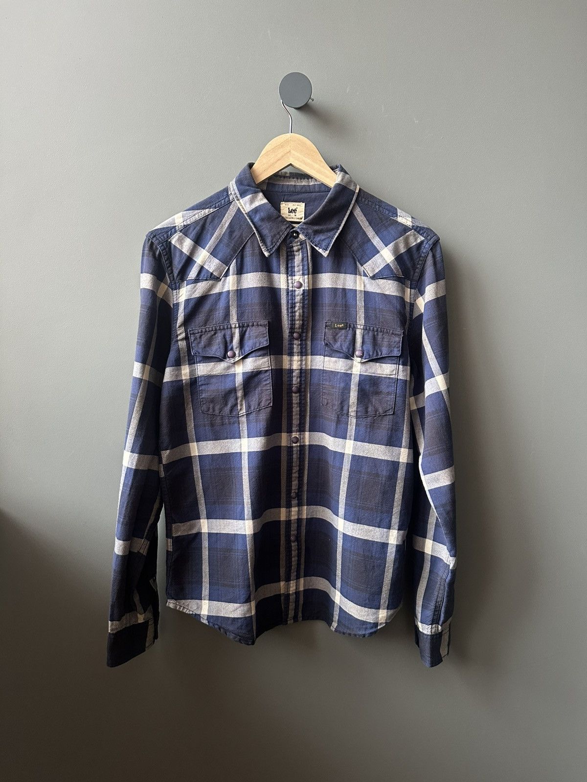 Lee Men's Lee Check Western Shirt Size M Size US M / EU 48-50 / 2 - 1 Thumbnail