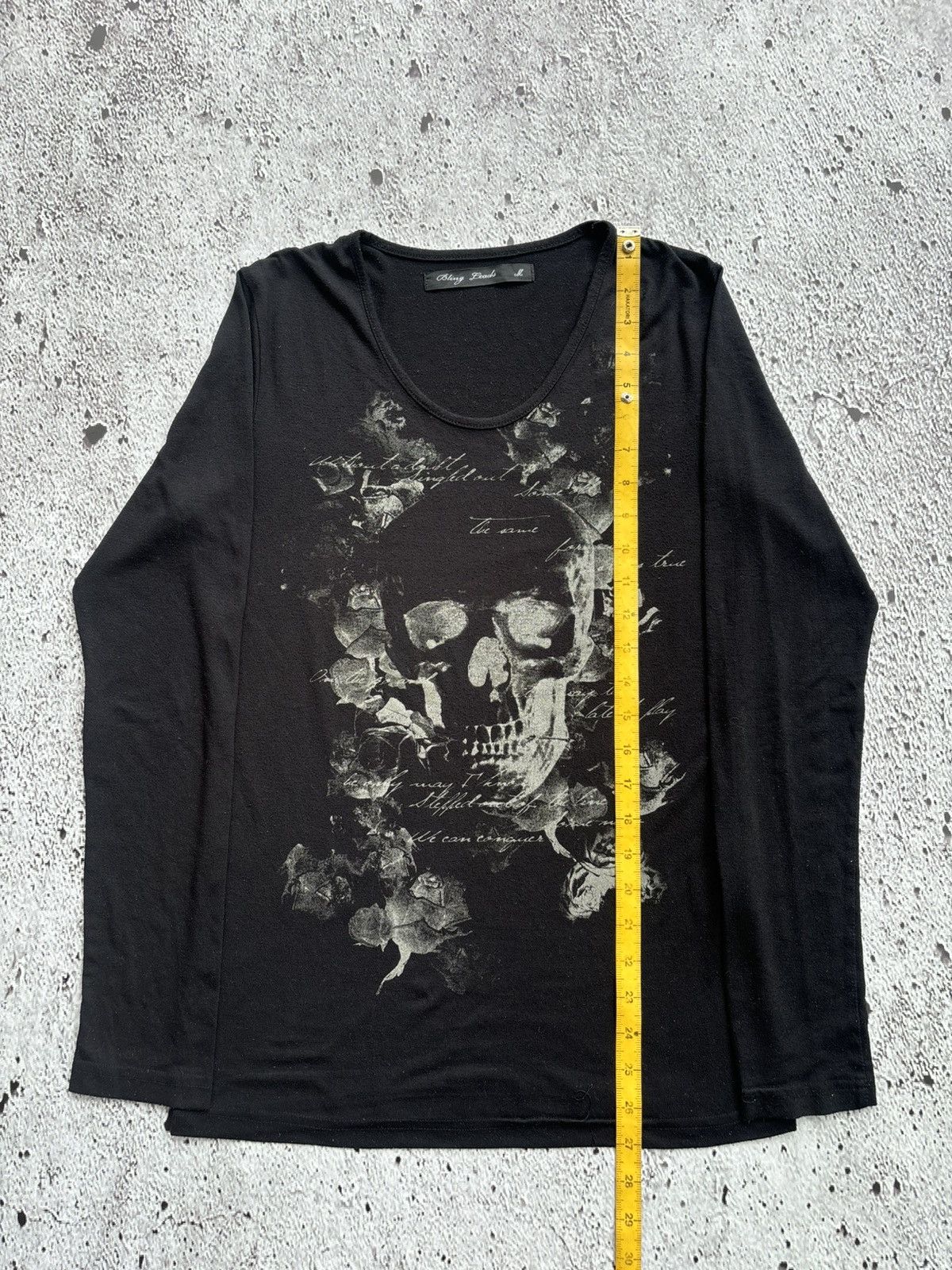 Hysteric Glamour Y2k Bling Leads Skull Ifsix Punk style Longsleeve Size US M / EU 48-50 / 2 - 11 Thumbnail