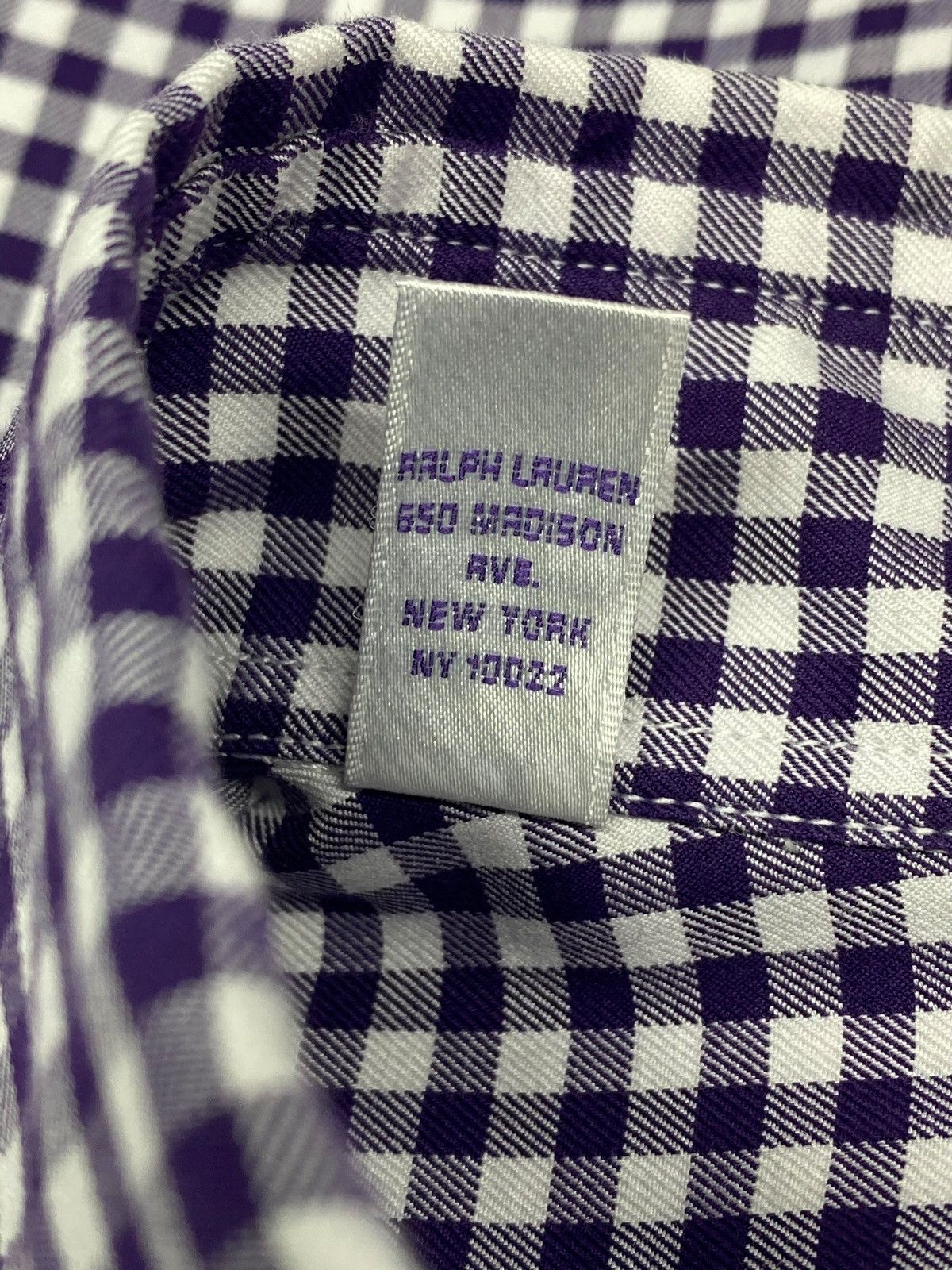 Ralph Lauren × Ralph Lauren Purple Label 🔥 RALPH LAUREN PURPLE LABEL GINGHAM Y2K MADE IN ITALY VIBE Size US M / EU 48-50 / 2 - 20 Thumbnail