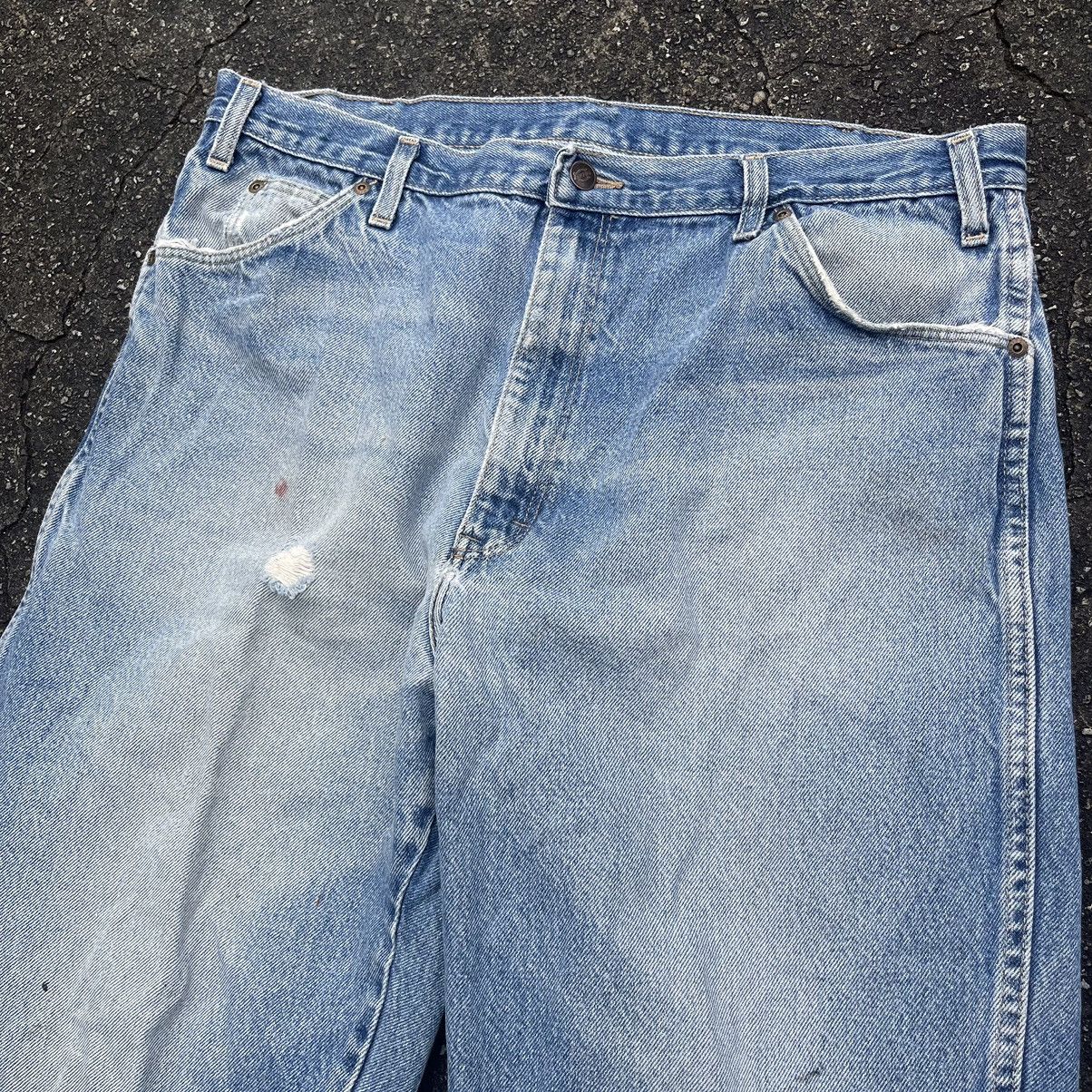 Dickies × Vintage Vintage 90s Thrashed & Altered DICKIES Jeans Size US 40 / EU 56 - 2 Thumbnail