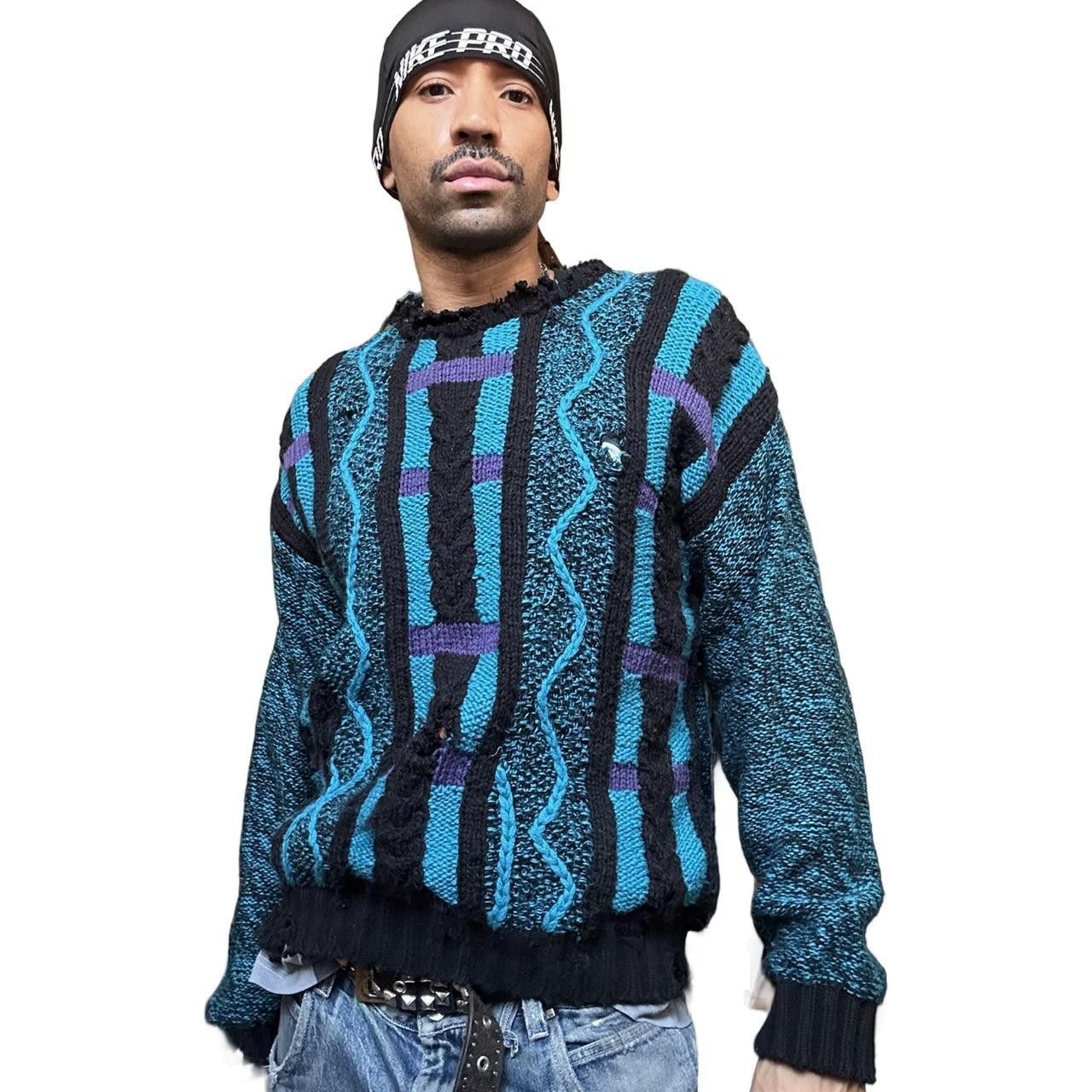 Other Vintage Cattivo Coogie Style Black Grunge Sweater - Medium Size US M / EU 48-50 / 2 - 8 Thumbnail