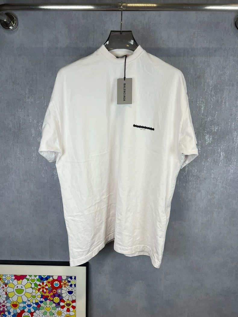 Balenciaga Balenciaga Block letter short sleeve Size US S / EU 44-46 / 1 - 1 Thumbnail