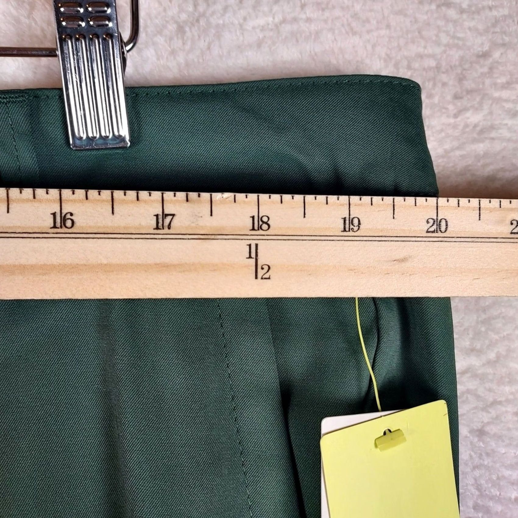 Vintage All In Motion Mens Cargo Golf Shorts Size 40 Green 8" Inseam Zipper Pocket Quick Dry Moisture Wicking UPF 50 Belted Casual Golf Summer Mens Size US 40 / EU 56 - 4 Thumbnail