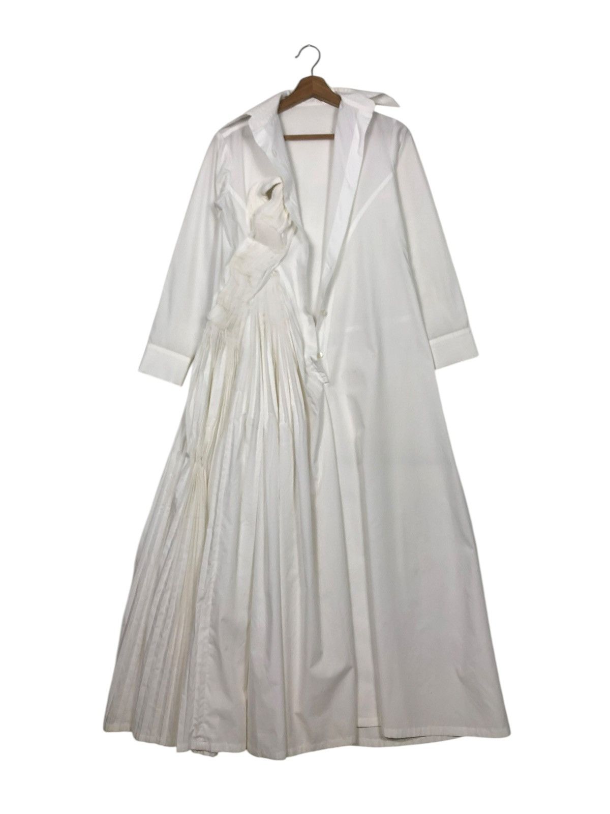 Yohji Yamamoto 🔥VINTAGE 2005 SPRING SUMMER DRESS YOHJI YAMAMOTO RUNWAY Size M / US 6-8 / IT 42-44 - 19 Thumbnail