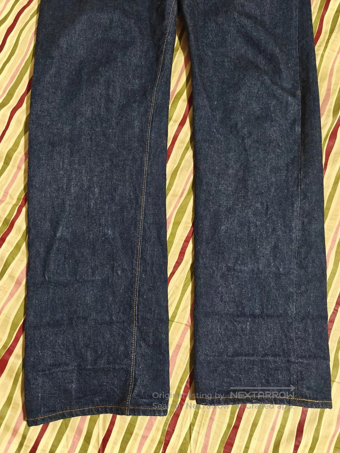 Warehouse WAREHOUSE Lot 1101 1970s Big E Jeans. Size US 32 / EU 48 - 4 Thumbnail