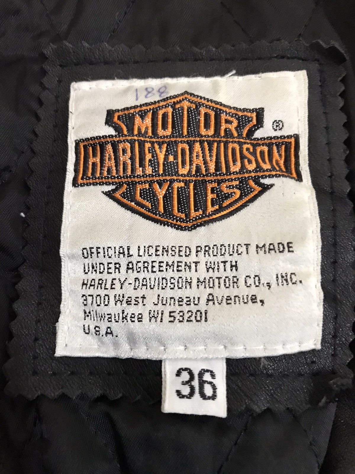 Harley Davidson Harley Davidson Black Leather Motorcycle Jacket Size US S / EU 44-46 / 1 - 6 Thumbnail