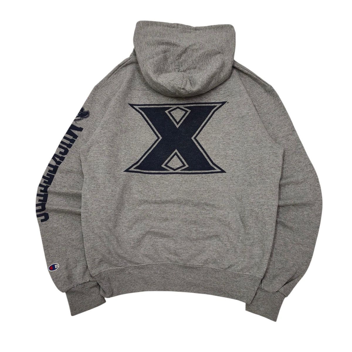 Champion Vintage 90's Champion Xavier Musketeers Back Hit Hoodie Size US S / EU 44-46 / 1 - 2 Thumbnail