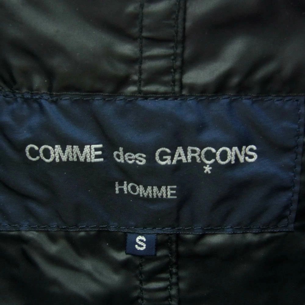 Comme des Garcons Homme Jacket Nylon Trench Coat Double Button Inseam Pocket Black Size US S / EU 44-46 / 1 - 5 Thumbnail