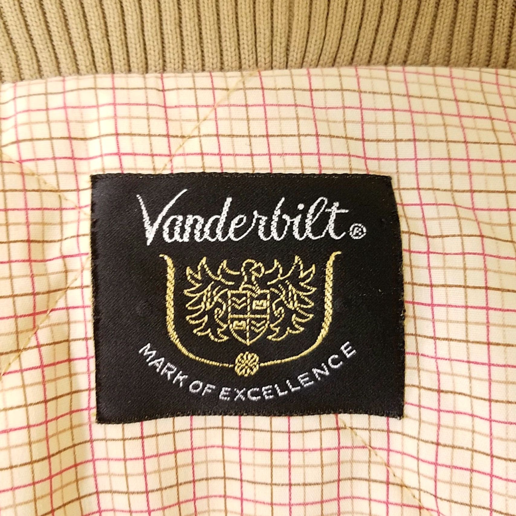Vintage VINTAGE Vanderbilt Bomber Jacket Mens Size Small Beige 70s Quilted Lining Flight/Bomber Size US S / EU 44-46 / 1 - 5 Thumbnail