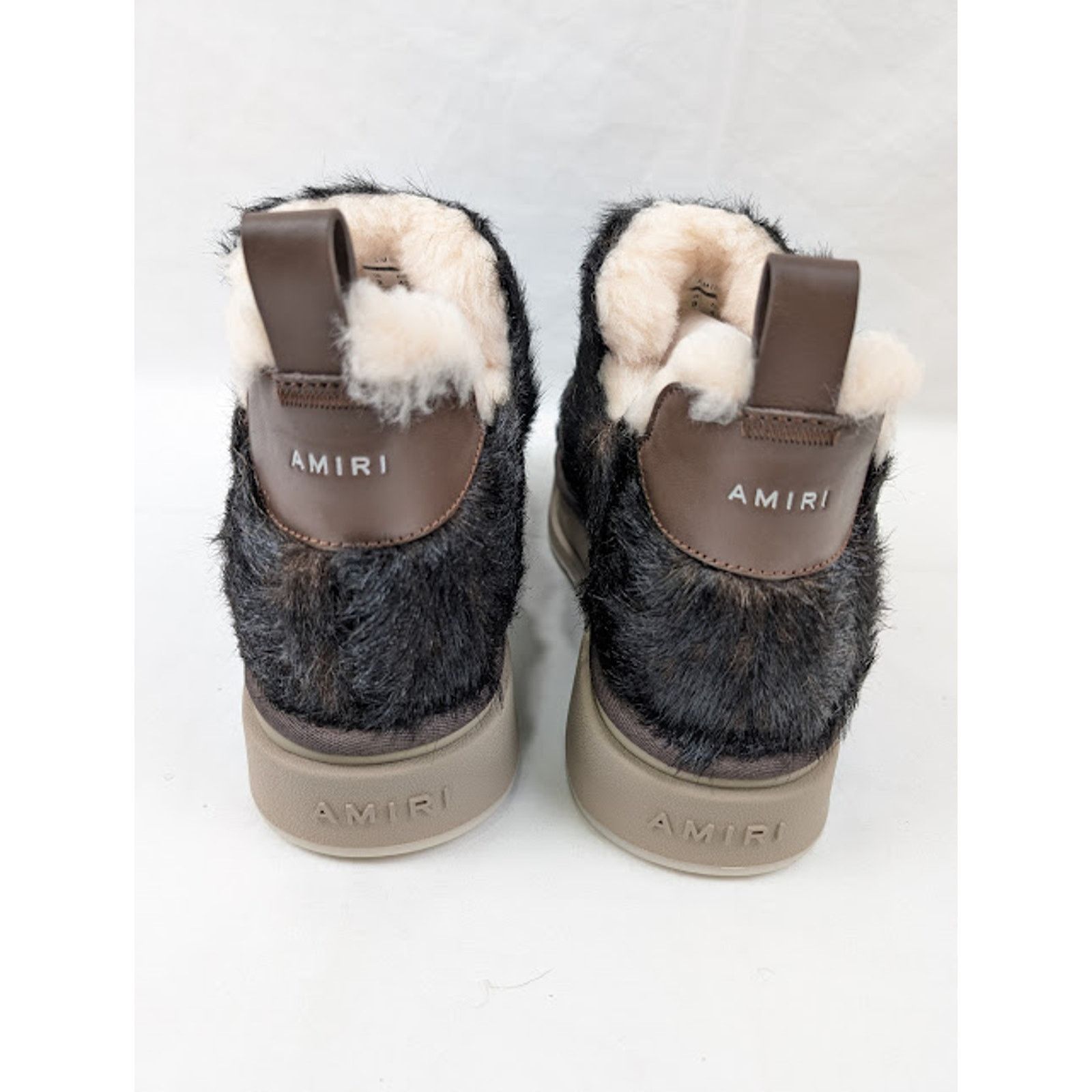 Amiri o1rshd1 Furry Malibu Boot in Brown Size US 9 / EU 42 - 19 Thumbnail