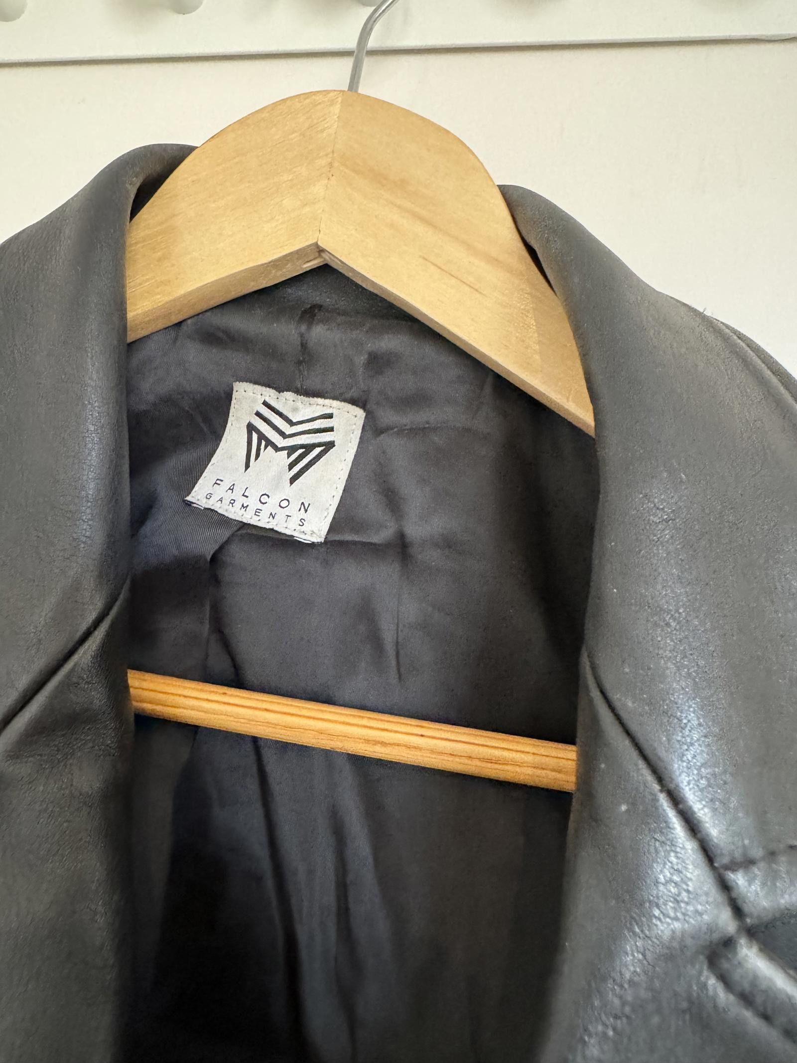 Designer Made in Korea. Leather Jacket. Fits a 10/12. Falcon Garments Size M / US 6-8 / IT 42-44 - 2 Thumbnail