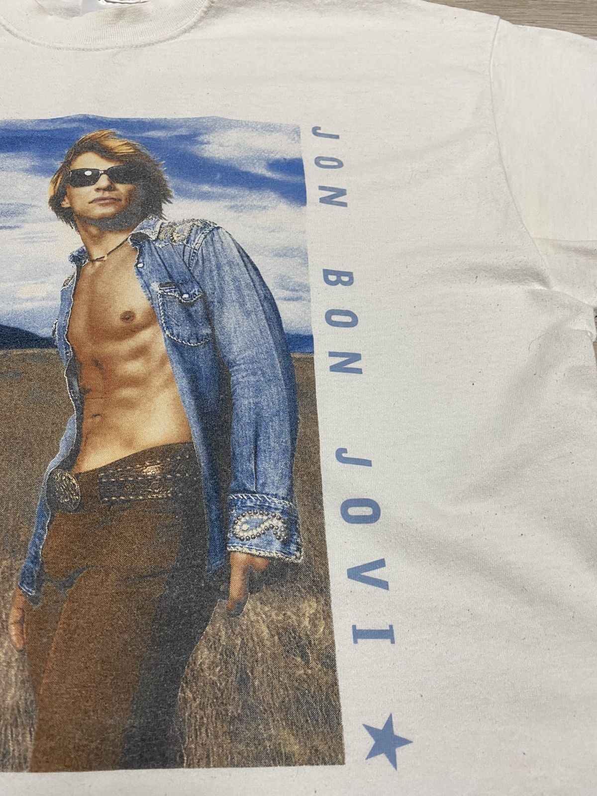 Bon Jovi Jon Bon Jovi 2003 Band T-shirt promo tour size XL Size US XL / EU 56 / 4 - 5 Thumbnail
