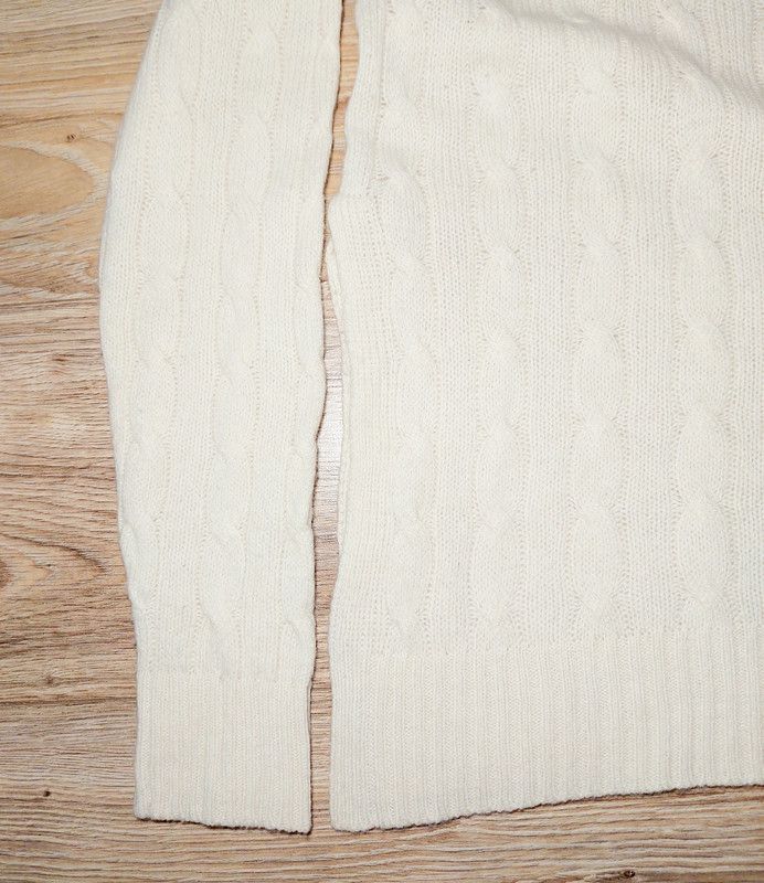 Polo Ralph Lauren 90% wool 10% cashmere sweater turtleneck jumper ecru Size US XS / EU 42 / 0 - 6 Thumbnail
