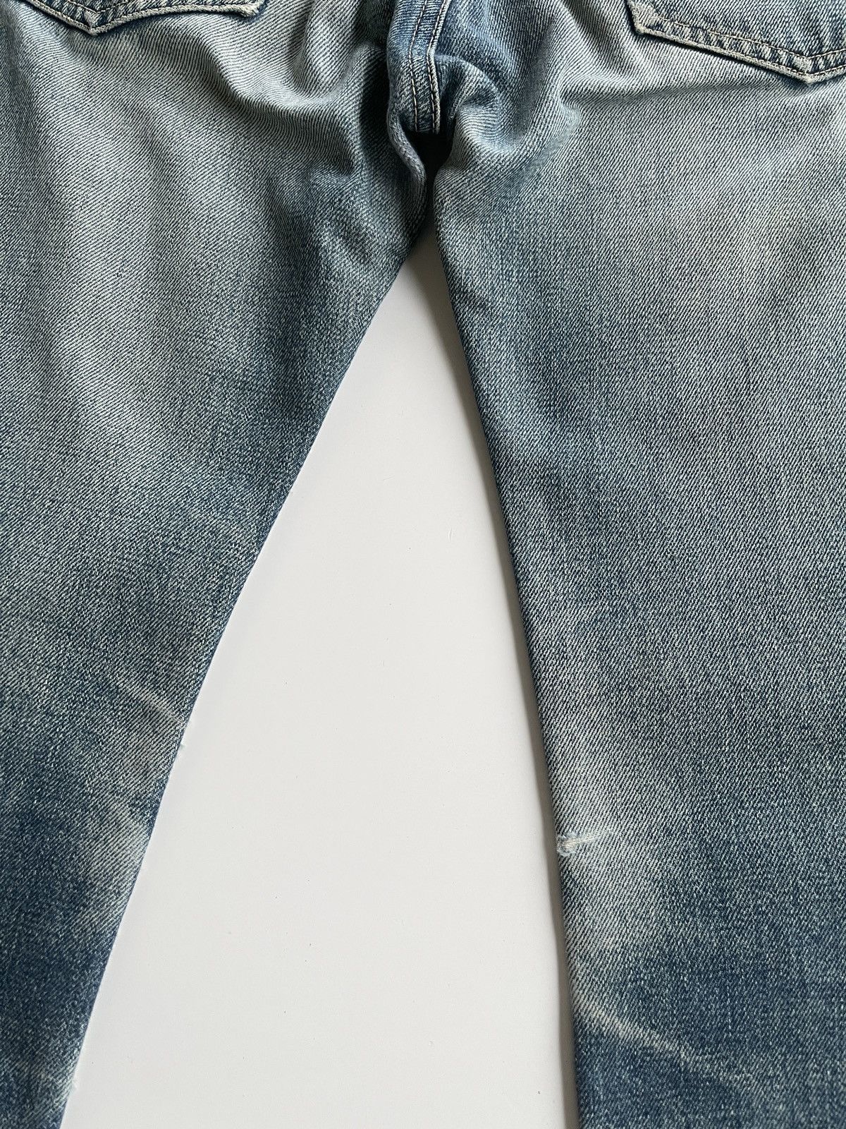45rpm 45rpm Rusty Blue Distressed jeans Size US 28 / EU 44 - 13 Thumbnail