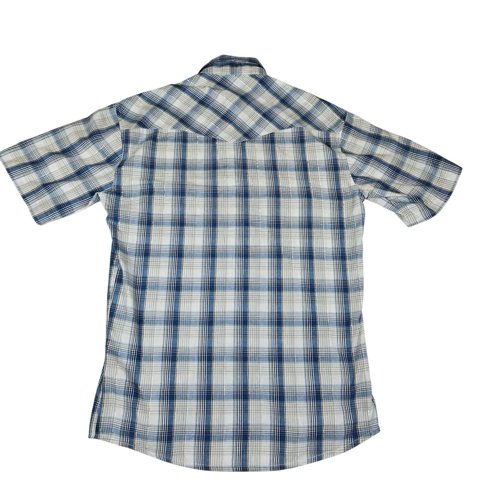 Wrangler Rustler by Wrangler Mens S Pearl Snap Shirt Size US S / EU 44-46 / 1 - 3 Thumbnail