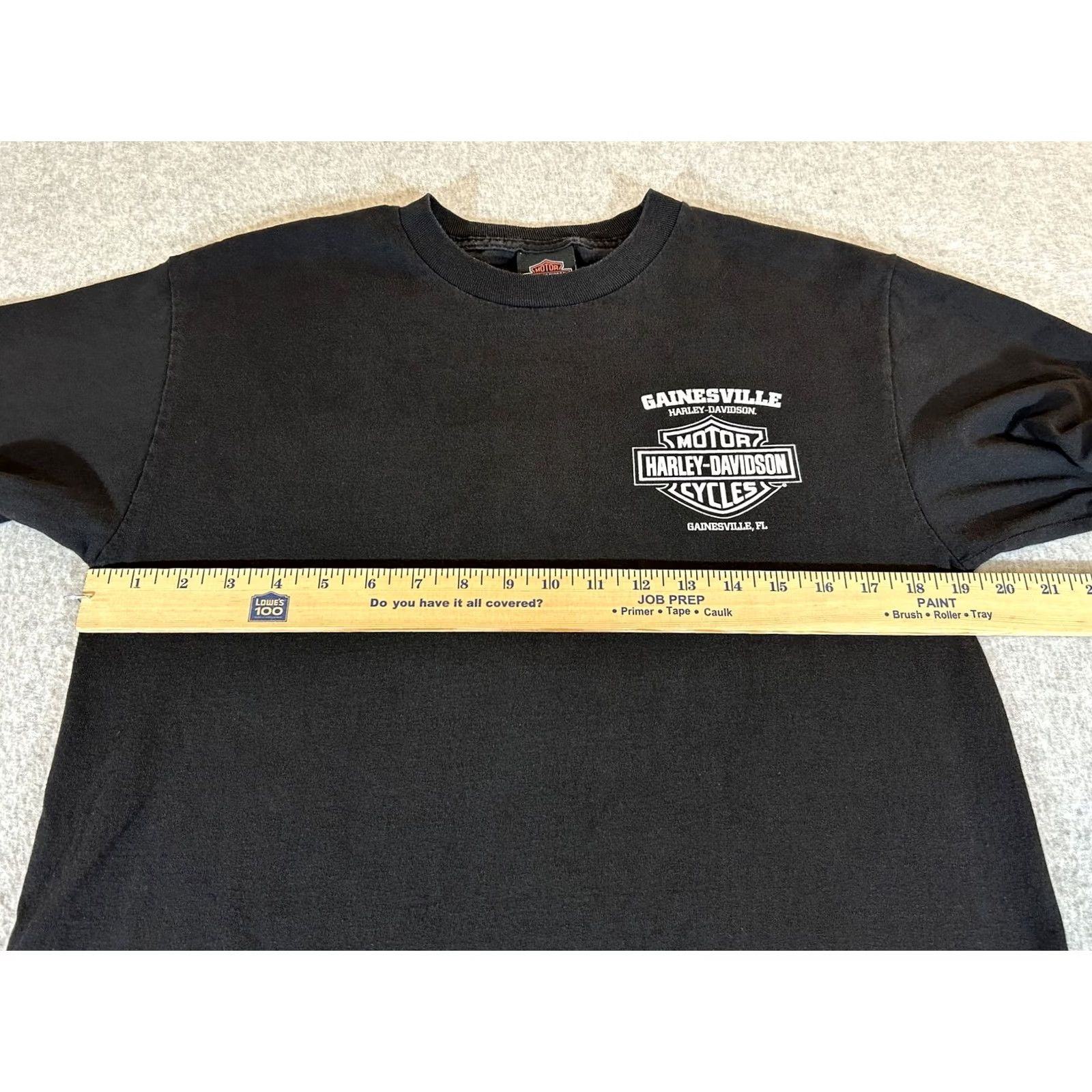 Harley Davidson Harley-Davidson Shirt Mens Medium Black V Twin Tour Gainesville HD Motorcycle Graphic Tee Shirt Mens Size US M / EU 48-50 / 2 - 3 Thumbnail