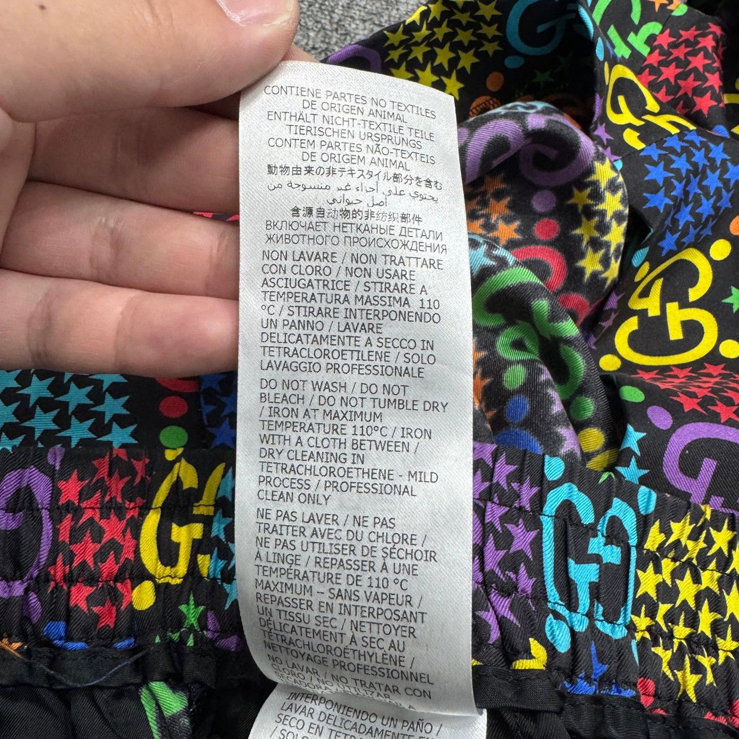 Gucci Gucci GG Multicolor Silk Shorts 44 Size US 28 / EU 44 - 4 Thumbnail