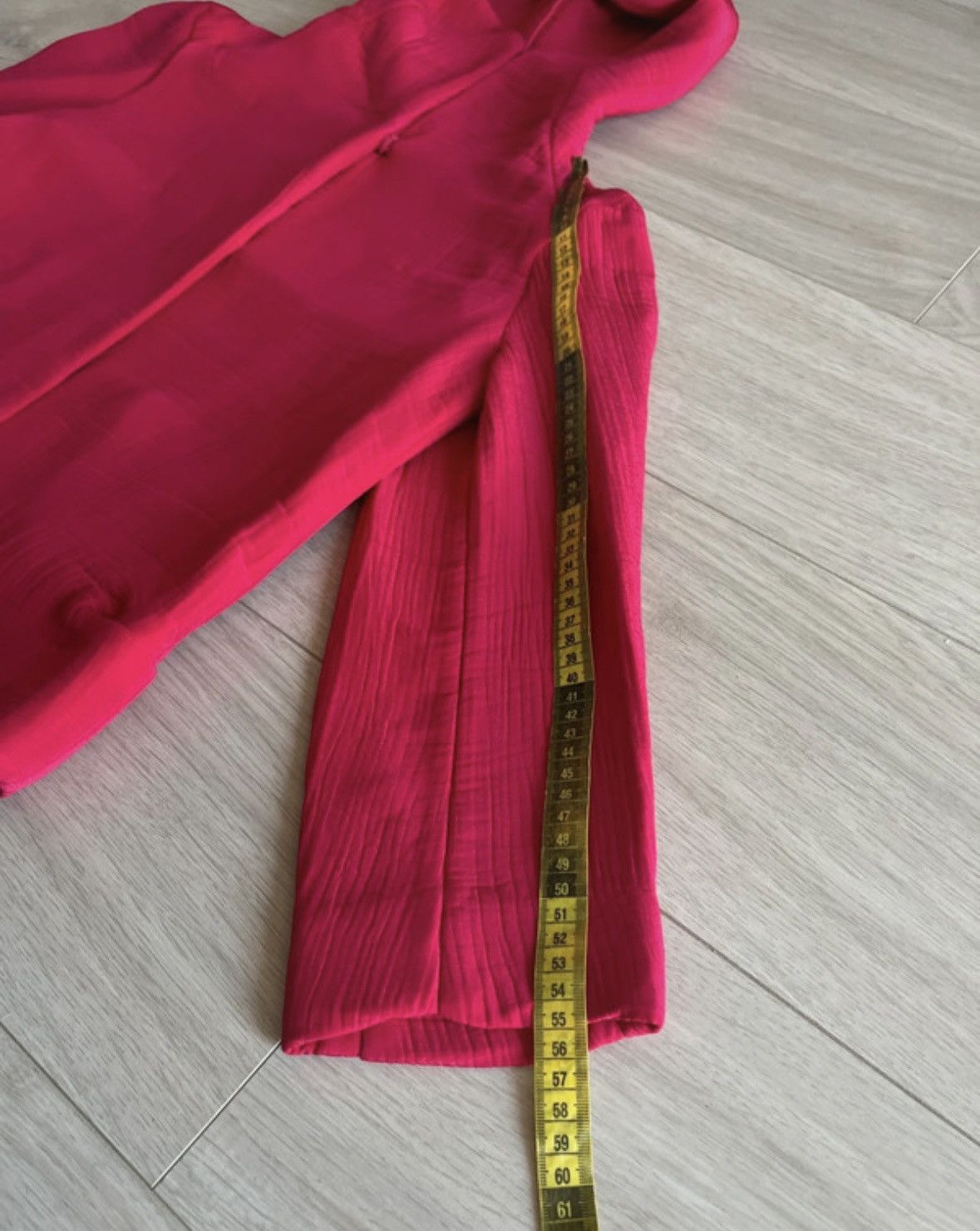 Marni Marni Pleated Silk Blend Hot Pink Hooded Jacket Size M / US 6-8 / IT 42-44 - 9 Thumbnail