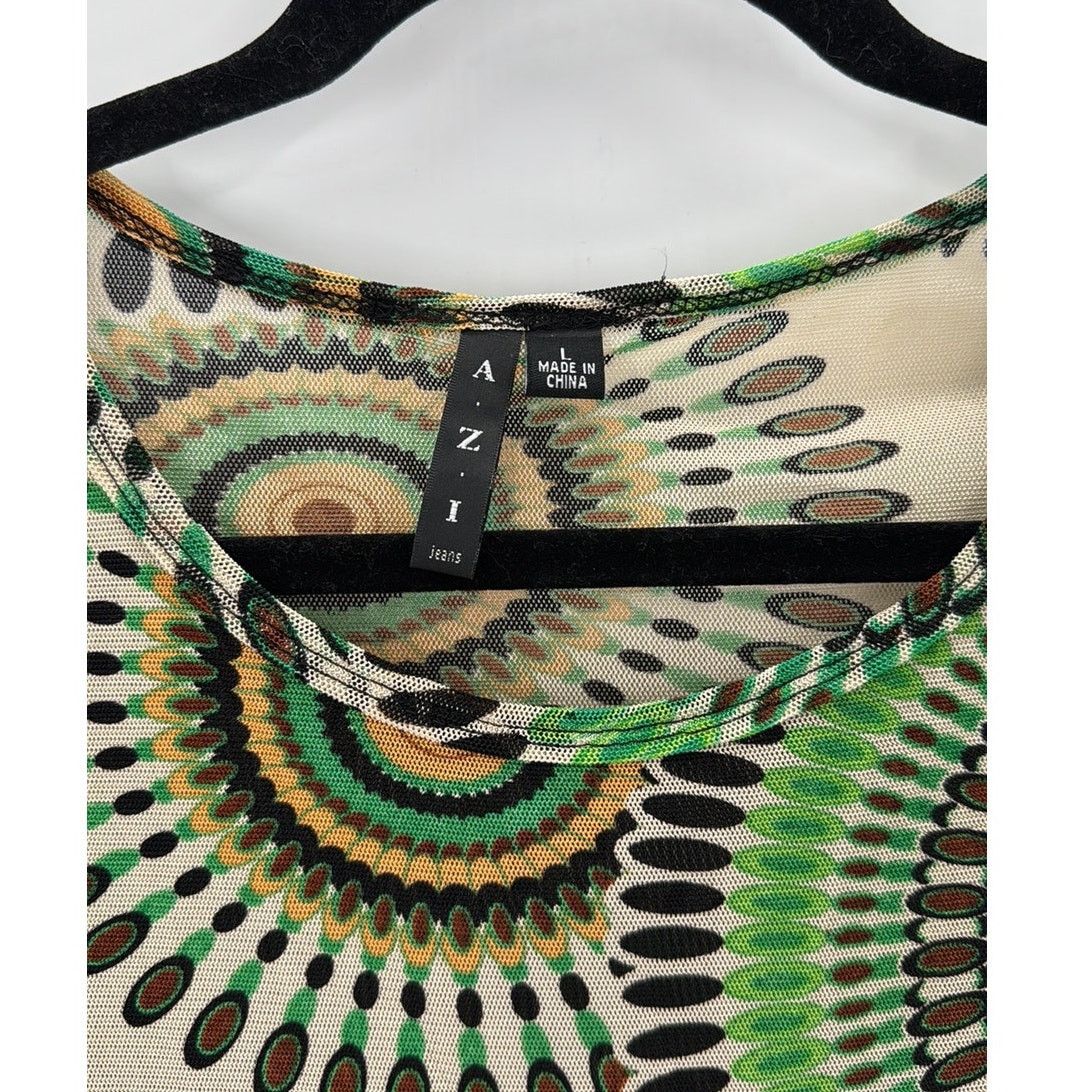 Other AZI mesh top beaded embellished design semi sheer size L Size L / US 10 / IT 46 - 4 Thumbnail