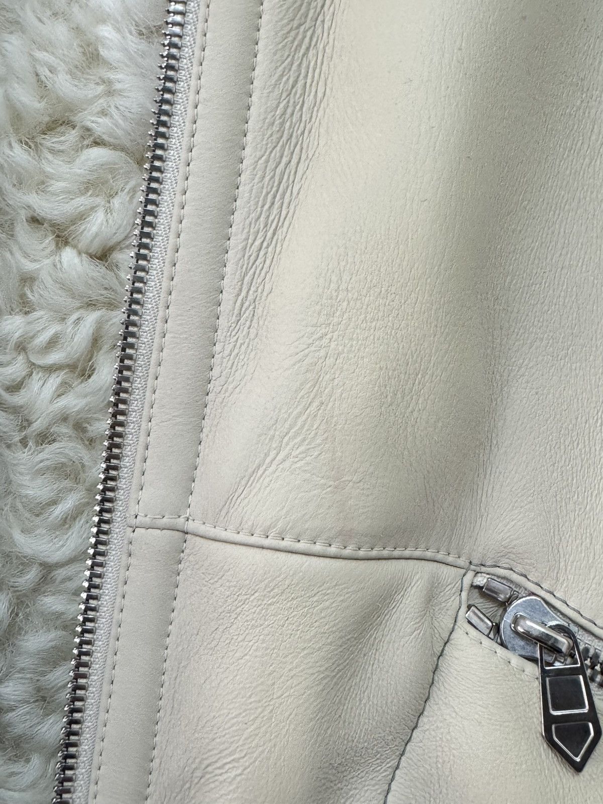 Hermes [sale] 22-23AW Hermes Leather Jacket (discoloured) Size US M / EU 48-50 / 2 - 15 Thumbnail