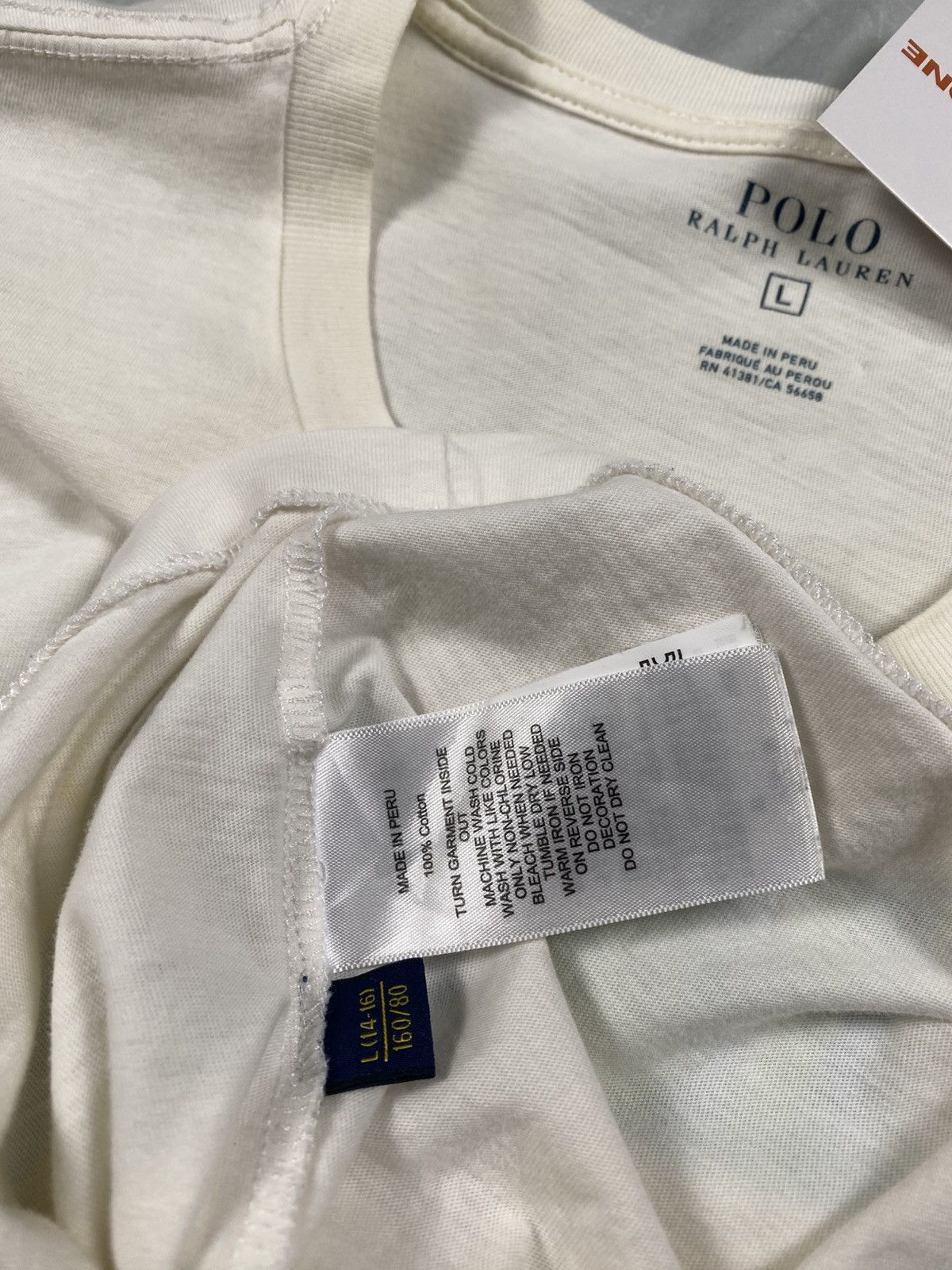 Polo Ralph Lauren Polo Ralph Lauren Big Pony Spellout Tee Size US XS / EU 42 / 0 - 4 Thumbnail