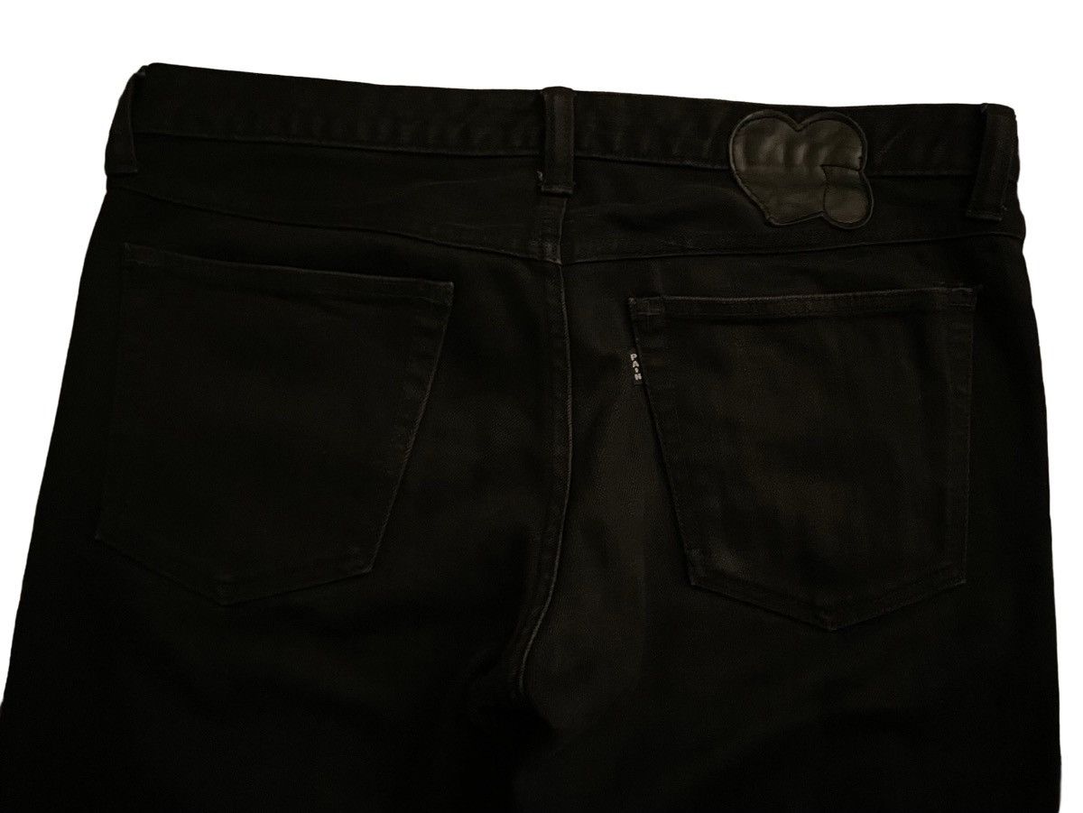 Number (N)ine Number (N)ine 06SS "Welcome To The Shadow" D-Ring Pain Denim Size US 32 / EU 48 - 4 Thumbnail