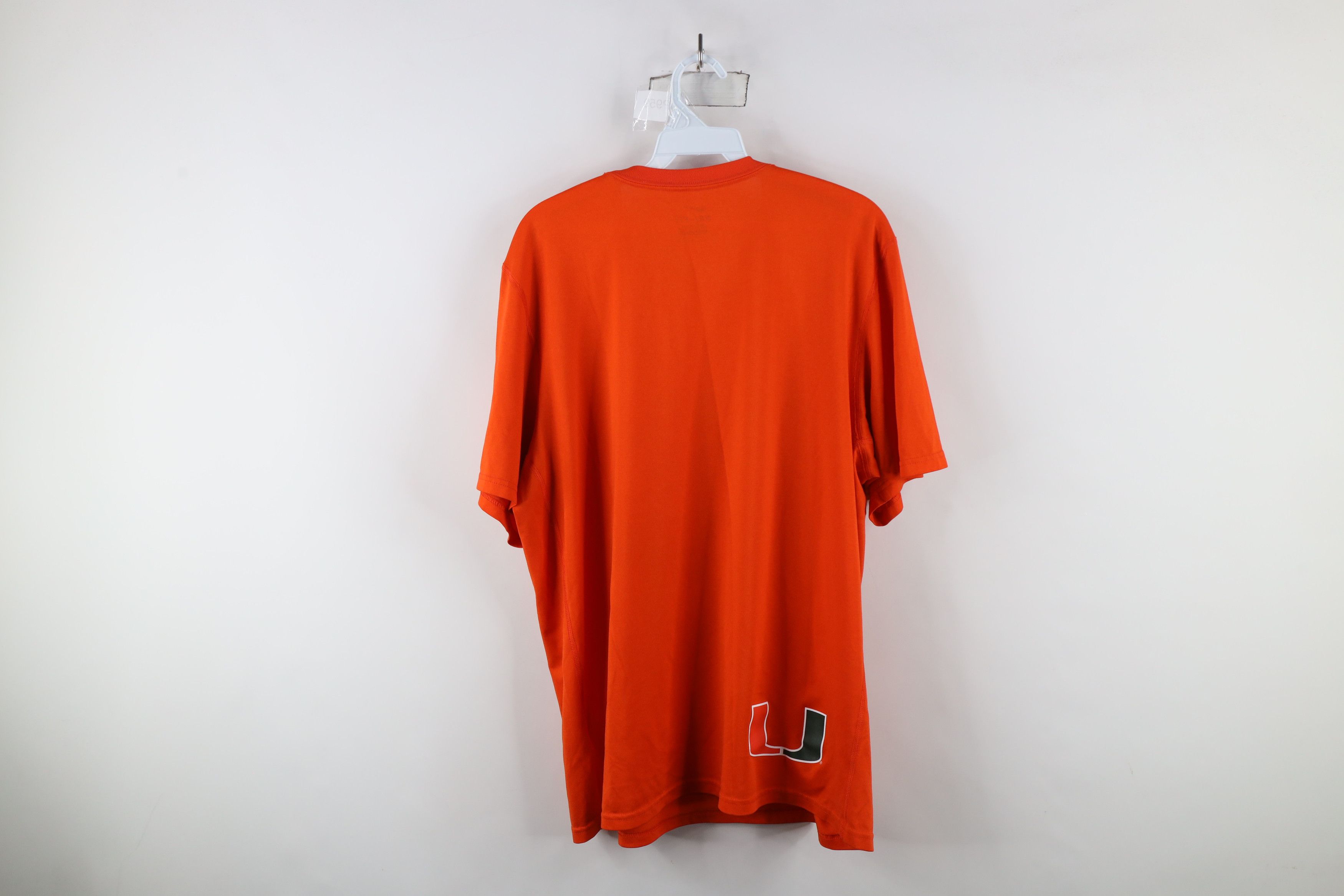Nike Nike University of Miami Football Short Sleeve T-Shirt Size US L / EU 52-54 / 3 - 11 Thumbnail