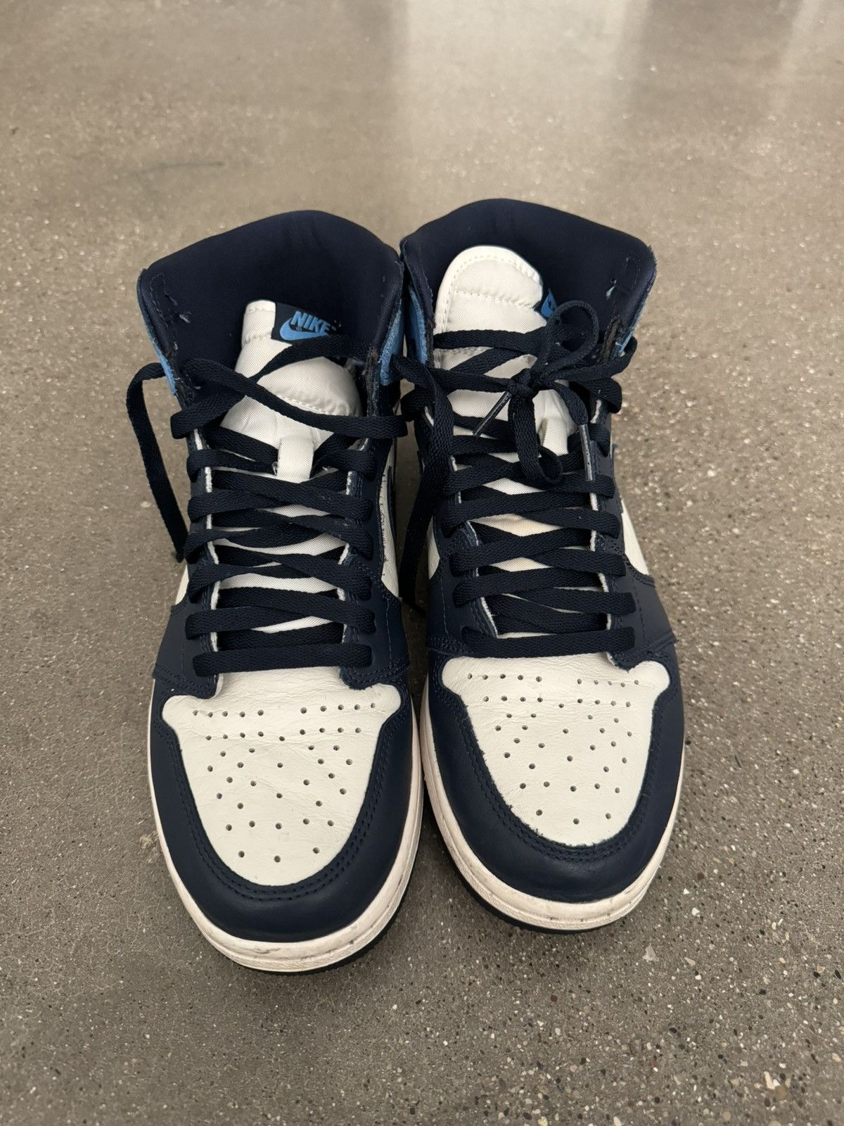 Jordan Brand × Nike Air Jordan Retro 1 ‘Obsidian Size US 10.5 / EU 43-44 - 3 Thumbnail