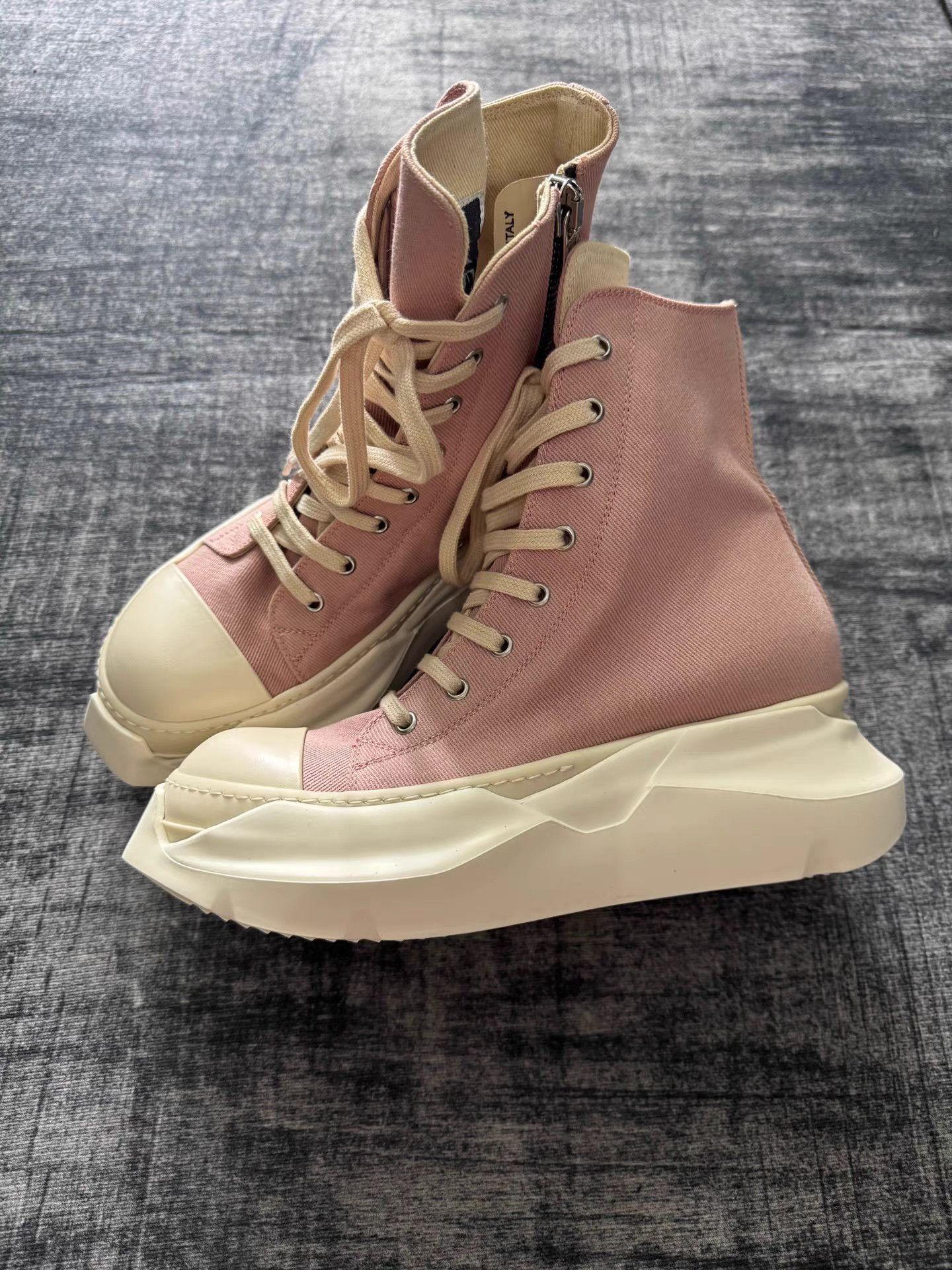 Rick Owens Rick Owens Pink Tank Sole Turbo Cyclops Size US 7 / EU 40 - 1 Thumbnail