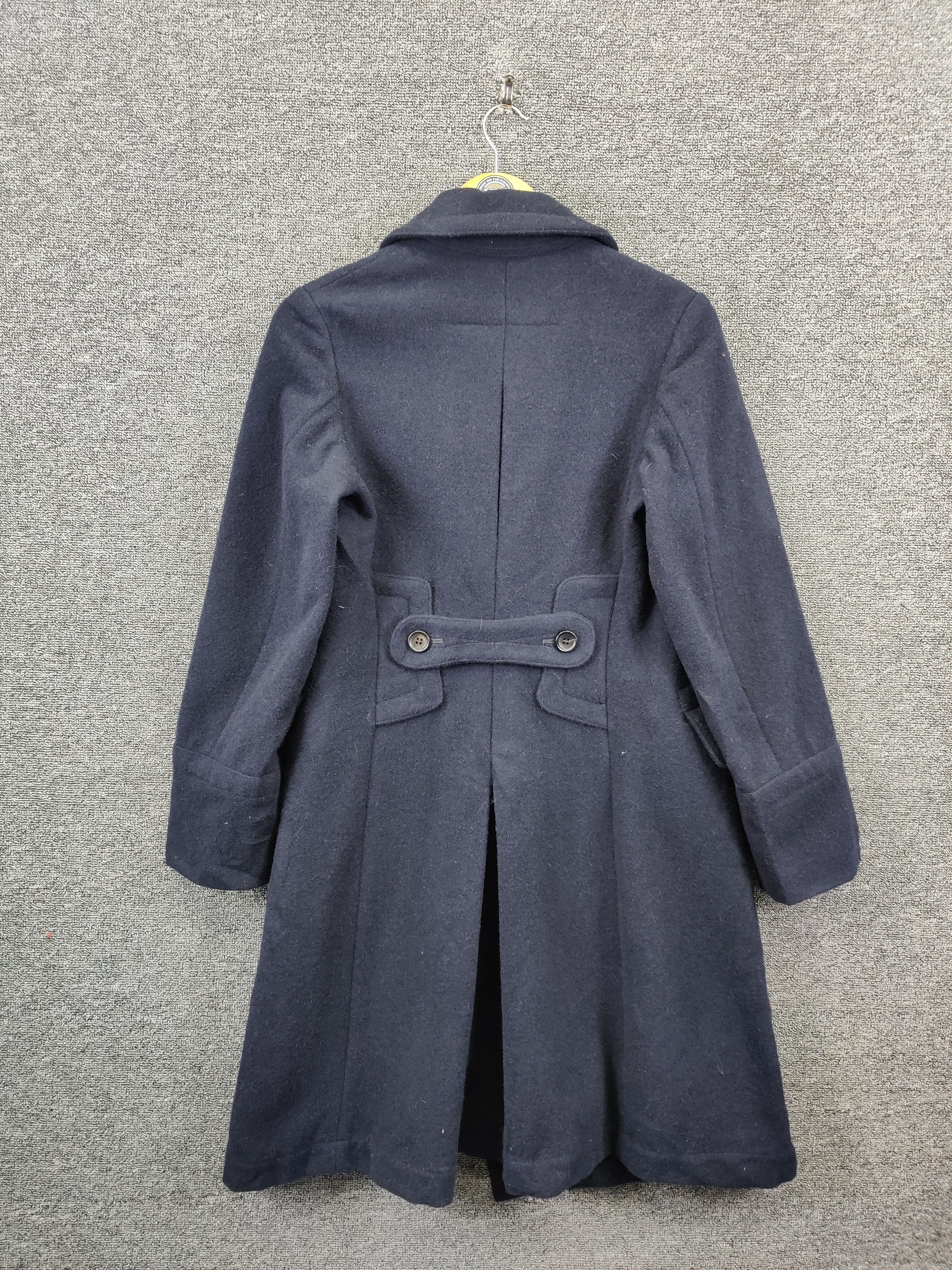 Comme des Garcons Vintage Comme Des Garcons Double Breasted Wool Long Coat Size US XS / EU 42 / 0 - 8 Thumbnail