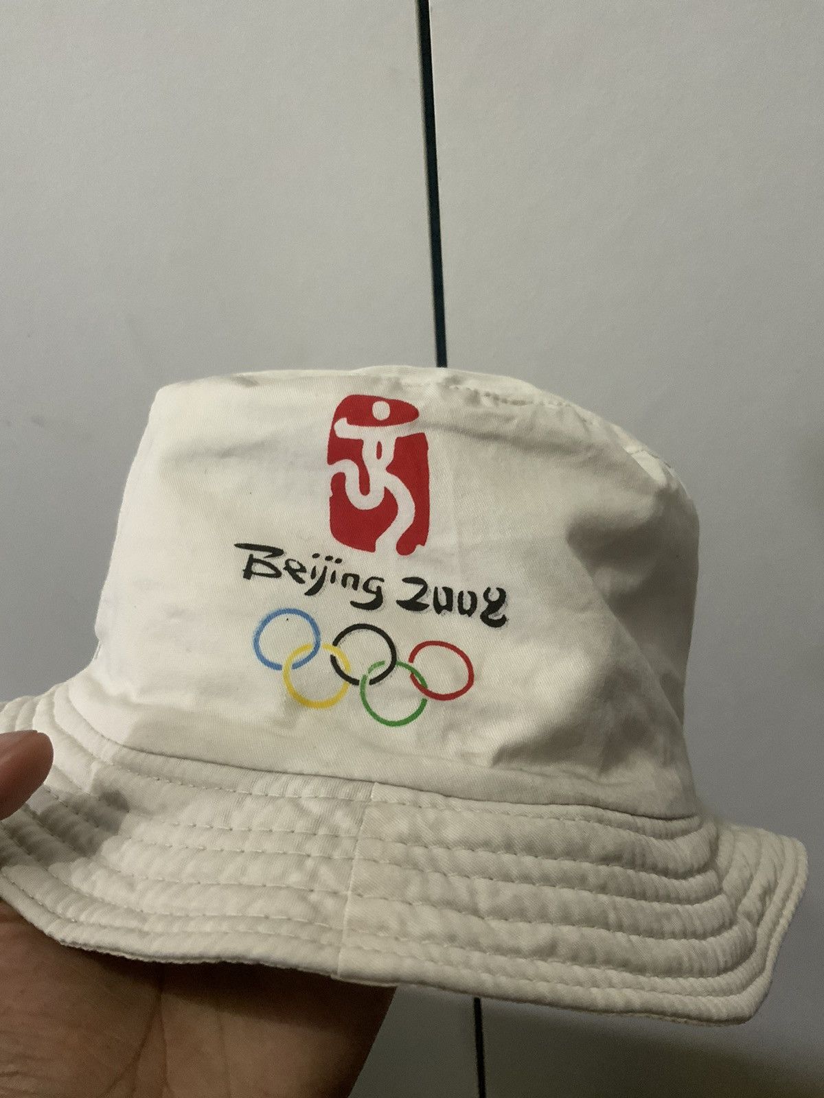 Vintage Beijing 2008 Olympic Bucket Hat Size ONE SIZE - 11 Thumbnail