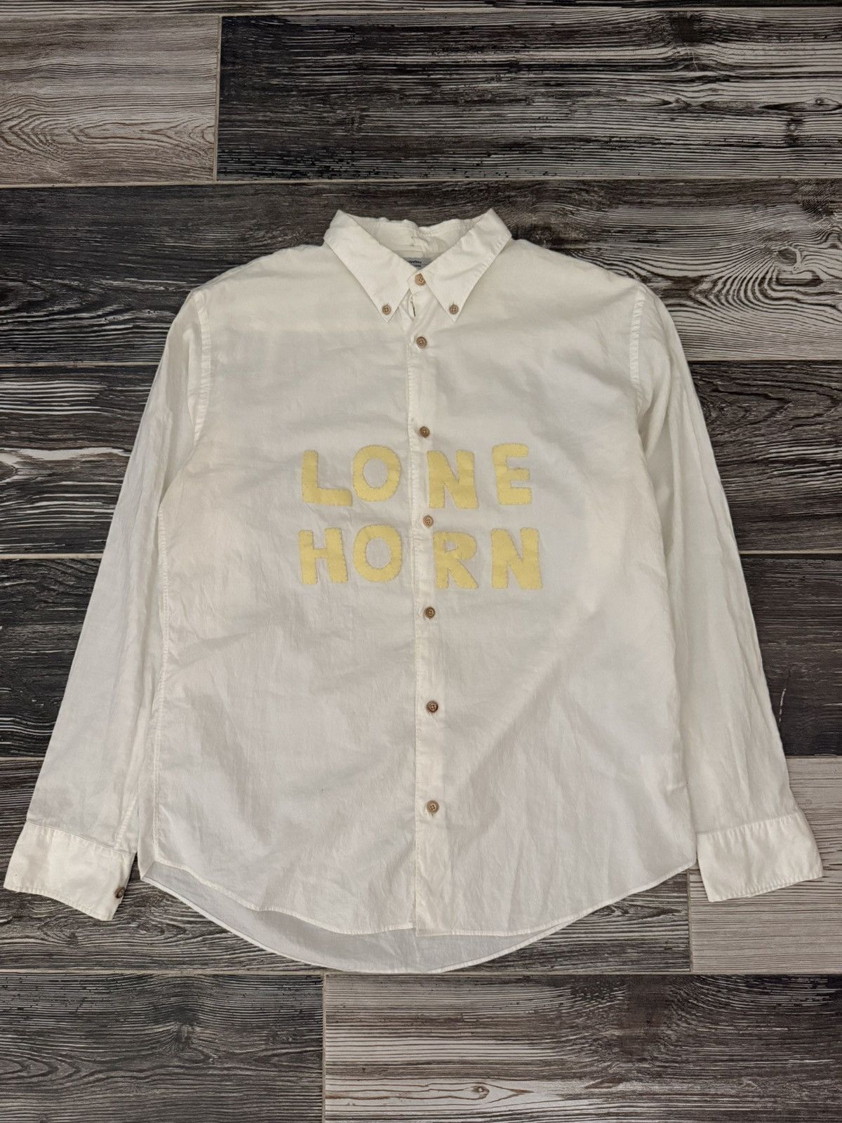 Visvim Visvim FW14 Lungta B.D. Shirt (Lone Horn) Button Up Size US L / EU 52-54 / 3 - 1 Thumbnail