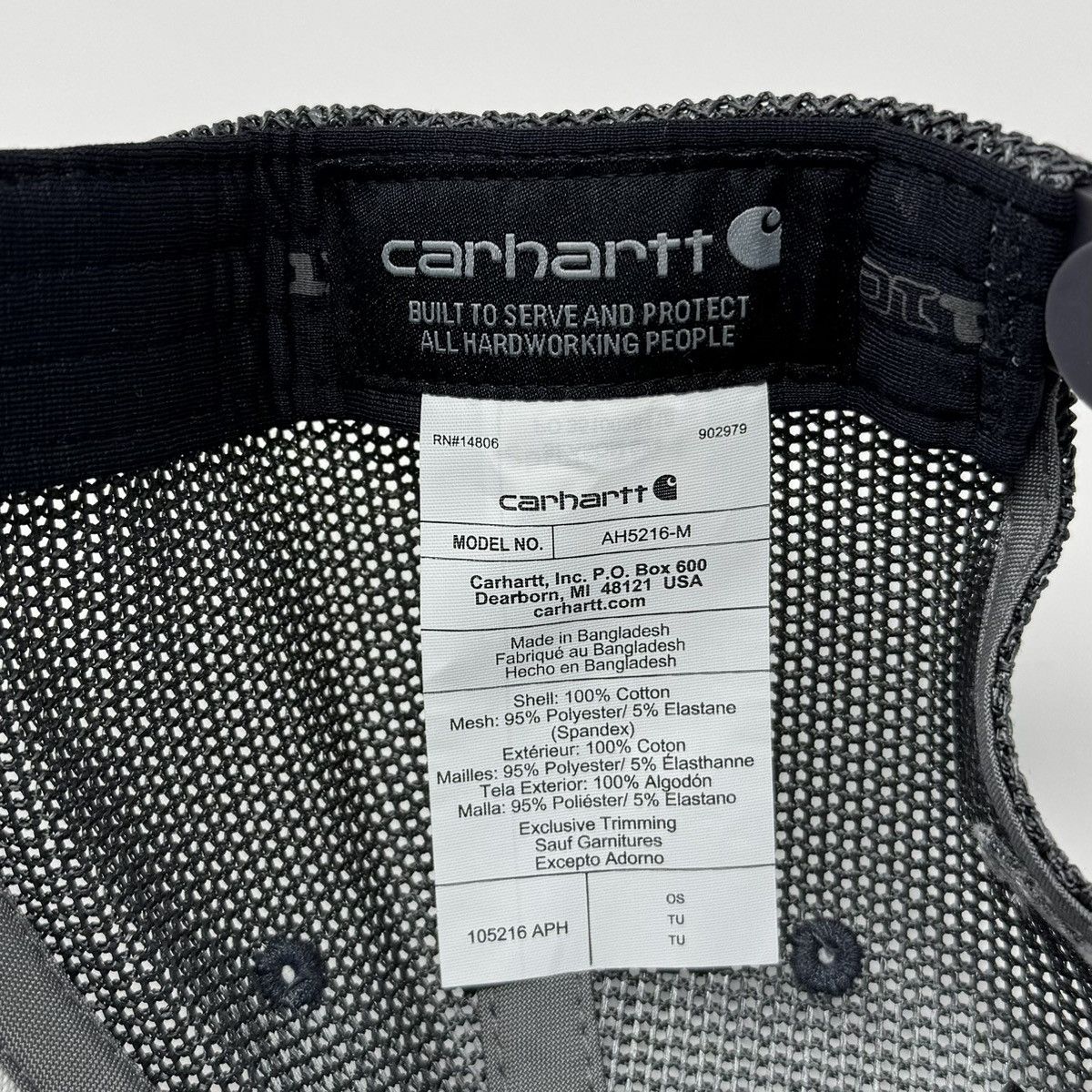 Carhartt Carhartt Rugged Flex Twill Mesh-Back Logo Patch Hat Size ONE SIZE - 5 Thumbnail