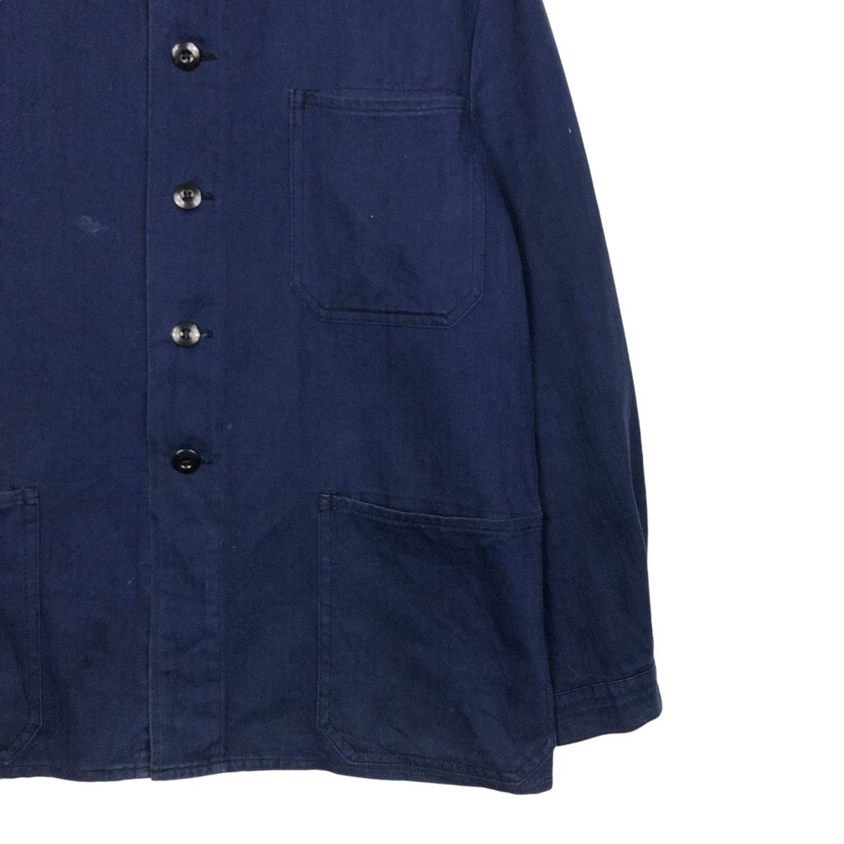 Vintage 🔥VINTAGE CHORE WORKER MILITARY JACKET G.WAHLER US NAVY Size US M / EU 48-50 / 2 - 7 Thumbnail